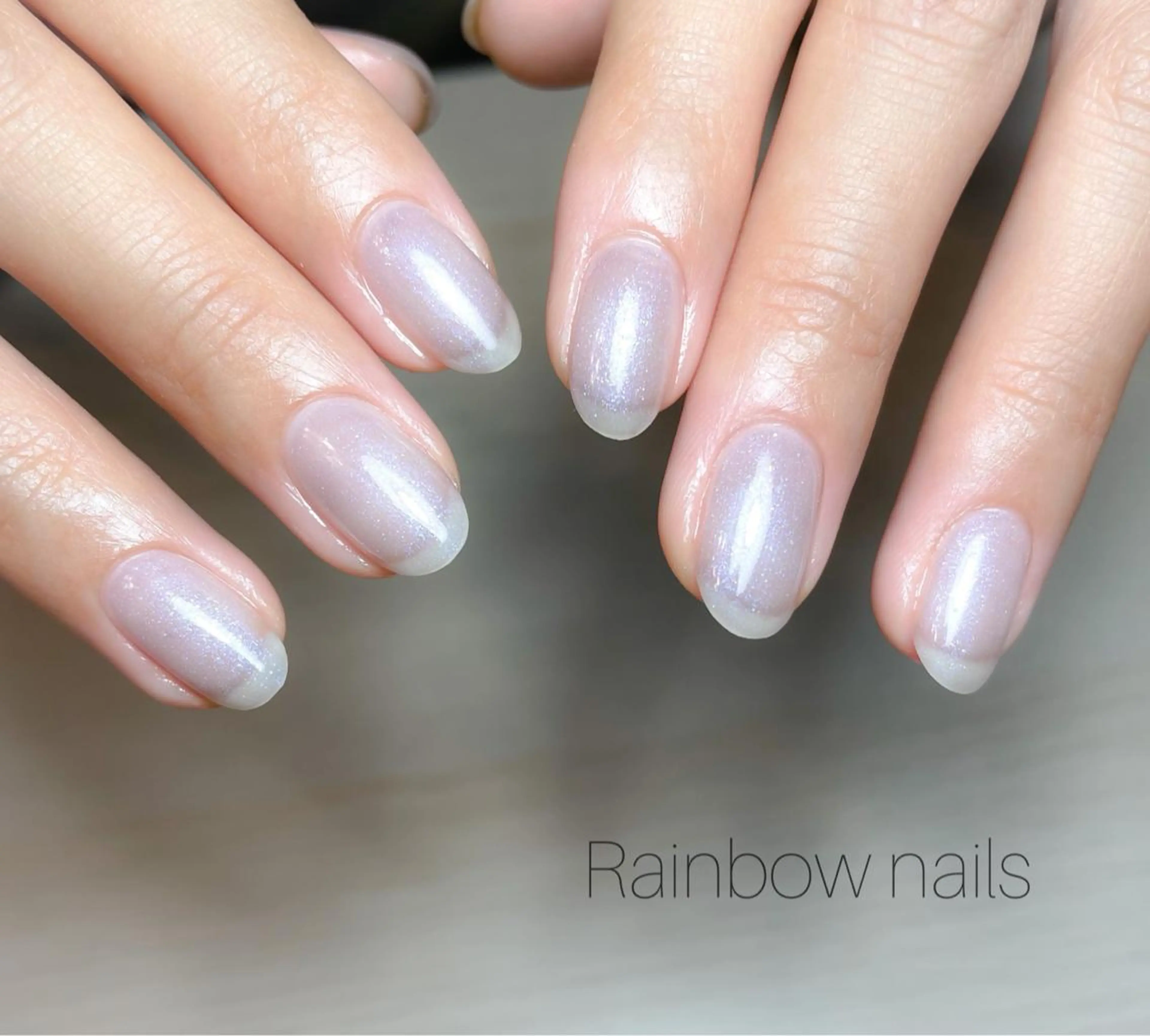 ネイル Rainbow nailsくろちゃんのネイルデザイン