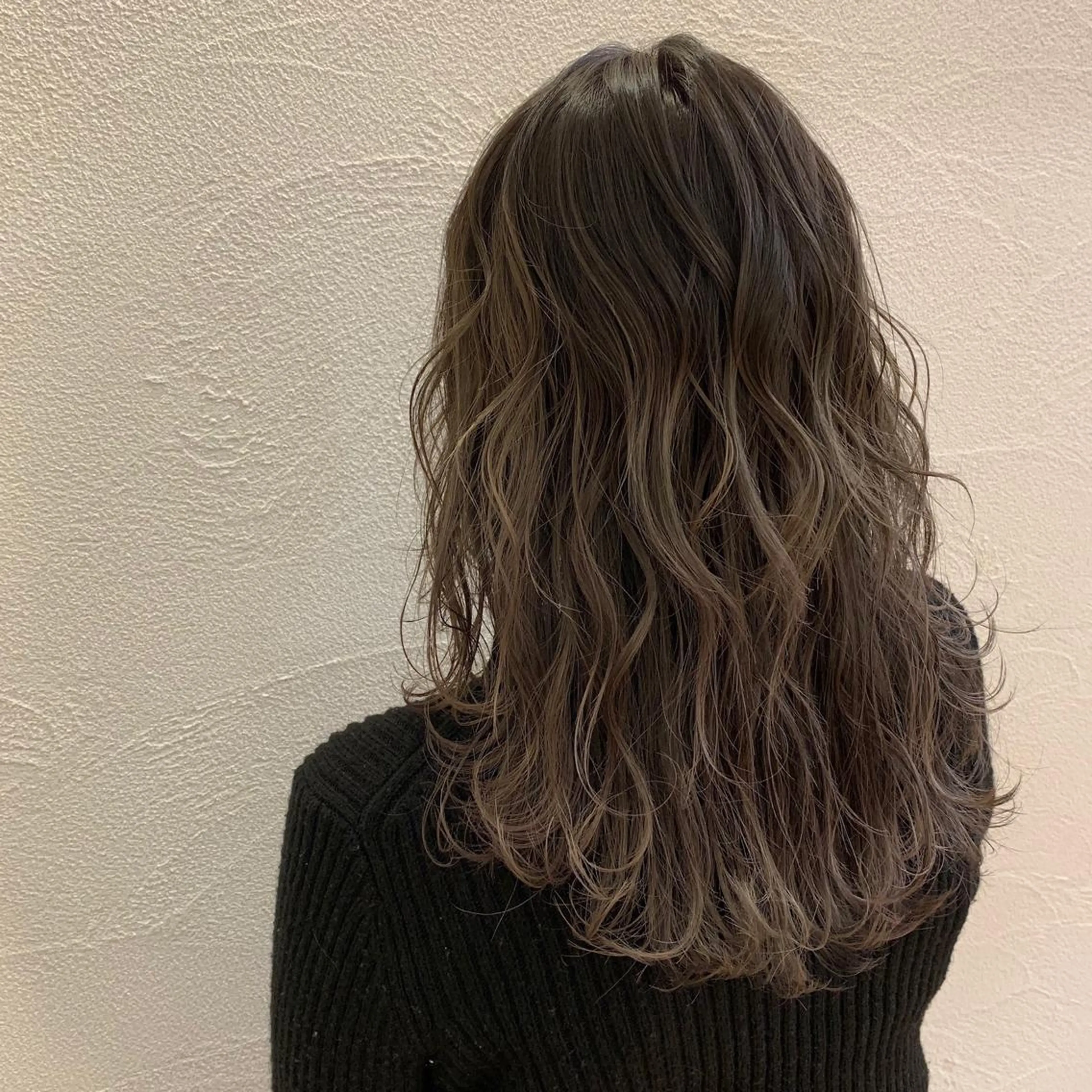 ロング カラー 加藤 雄大のヘアスタイル