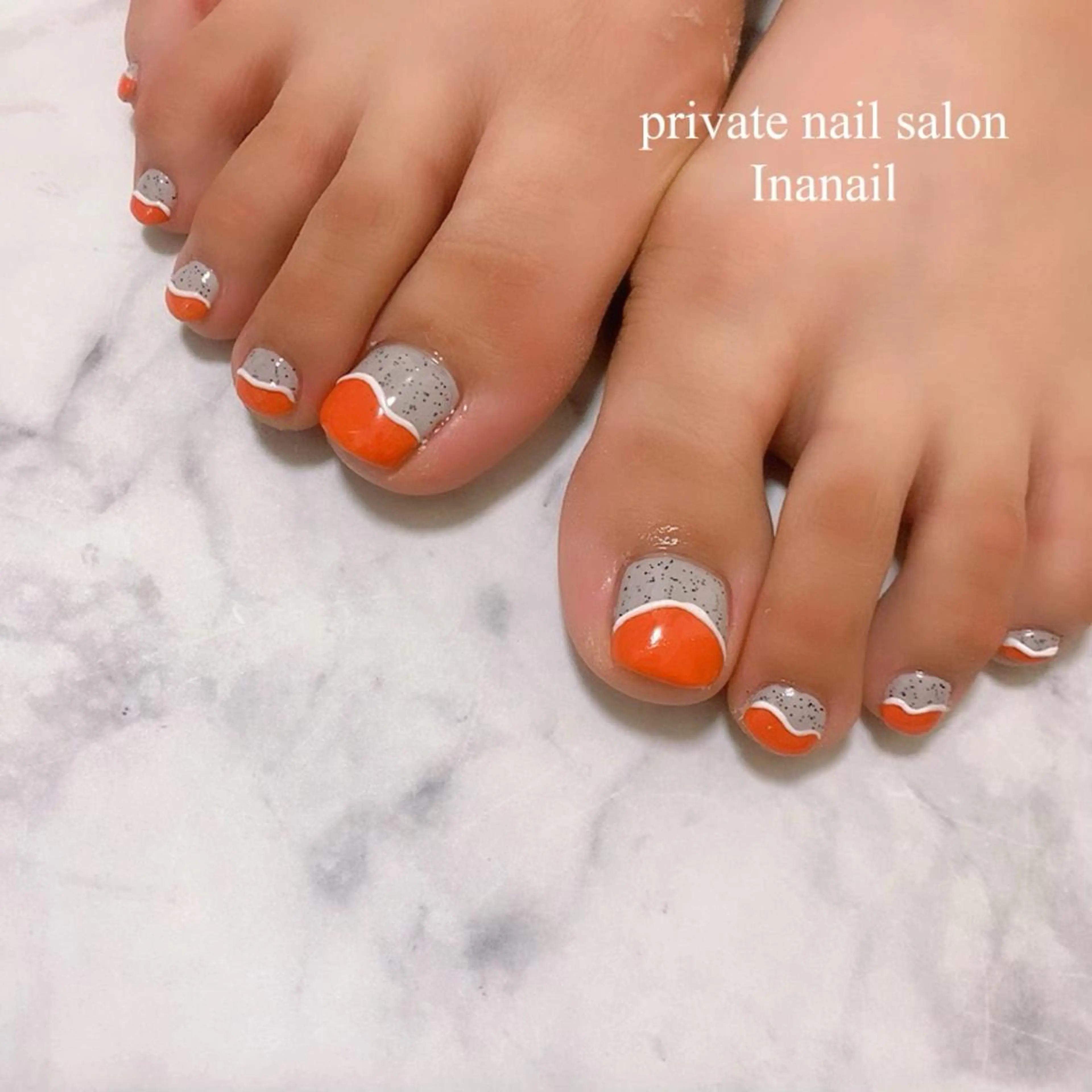 【オフ込】フットアートし放題(持ち込み🆗おまかせデザイン🆗)の写真