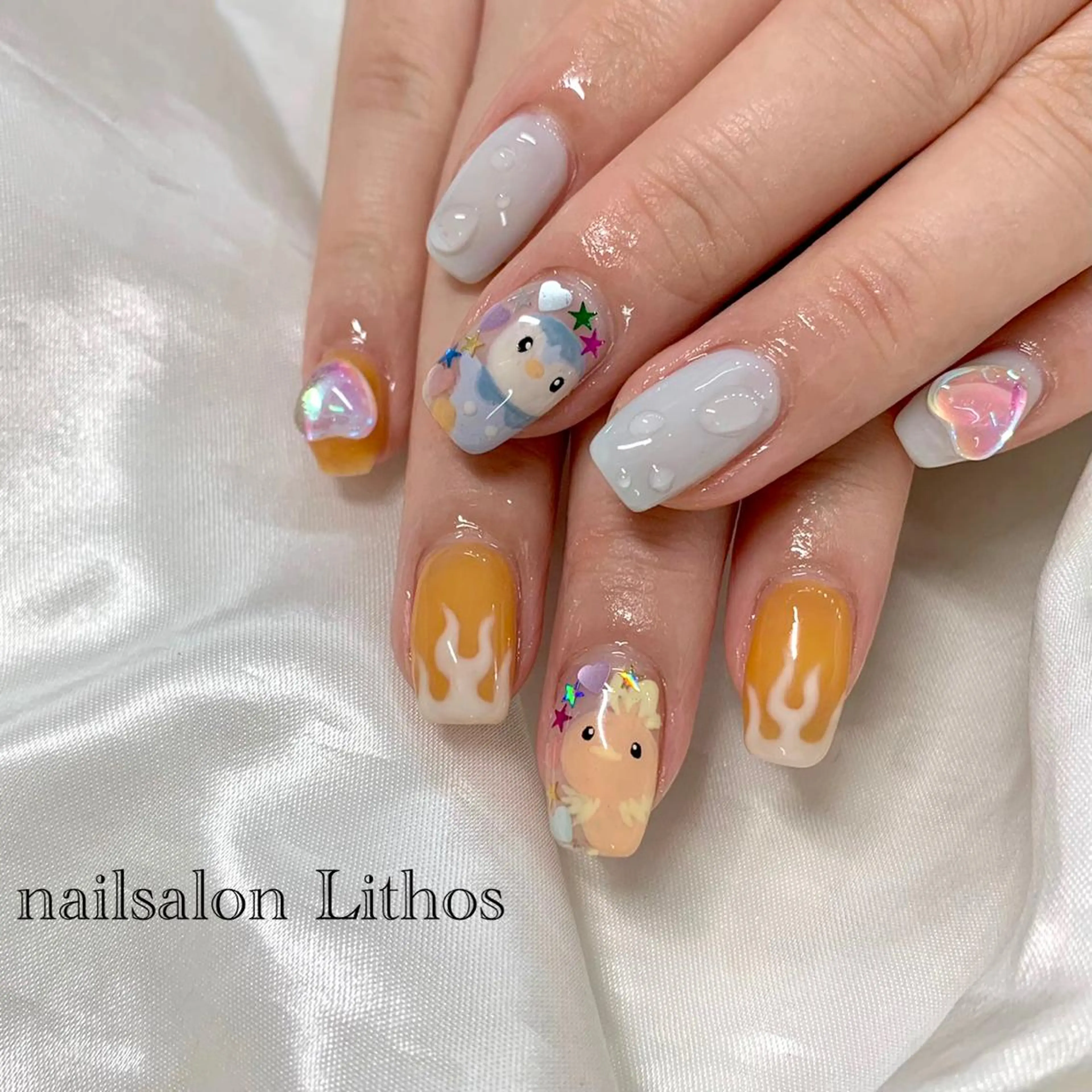 ネイル ハンドネイル nailsalon Lithos所属・nailsalon Recontreのネイルデザイン