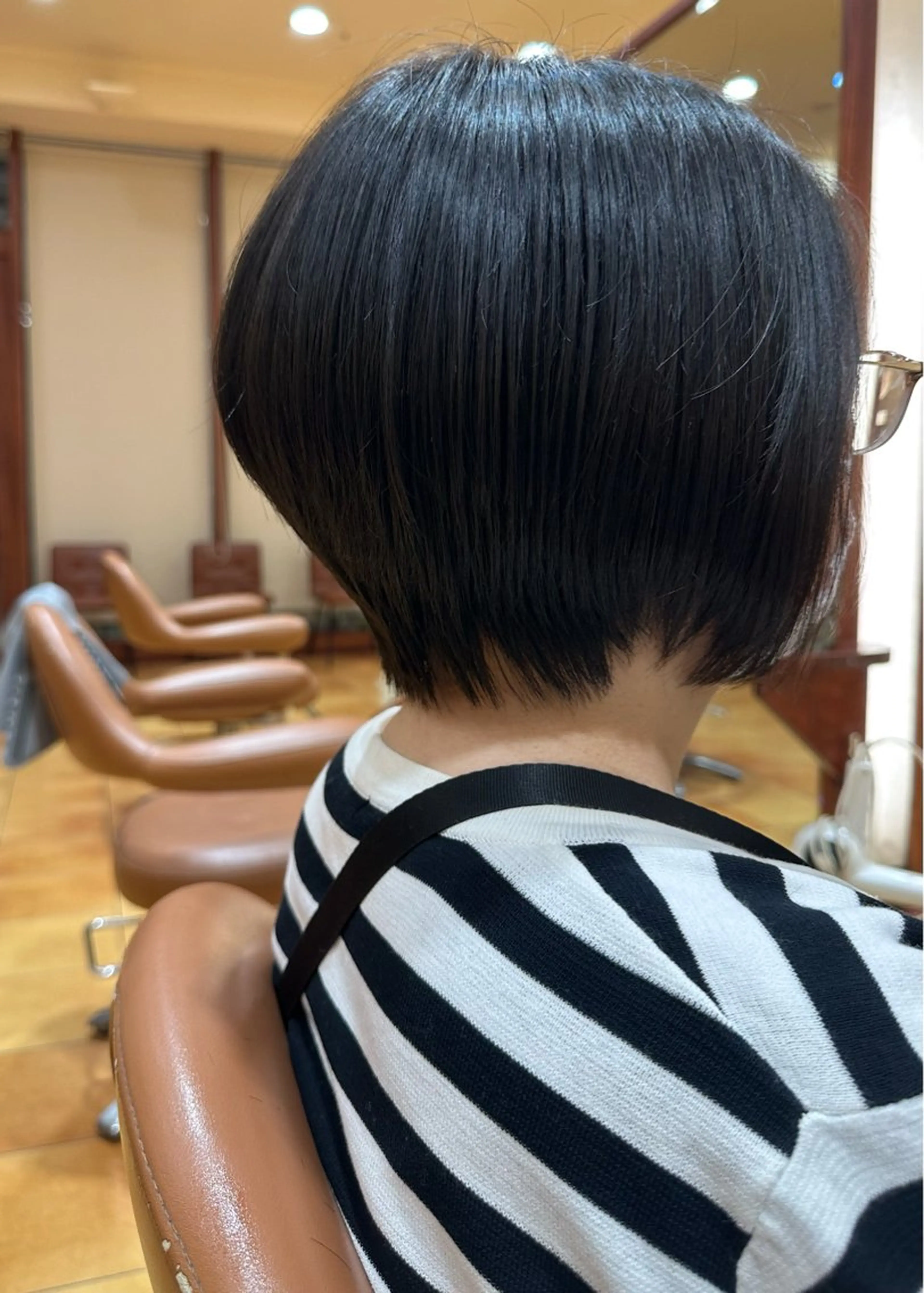 ショート カット 小顔ボブ/お悩み解決 /ボブパーマ/とういのヘアスタイル