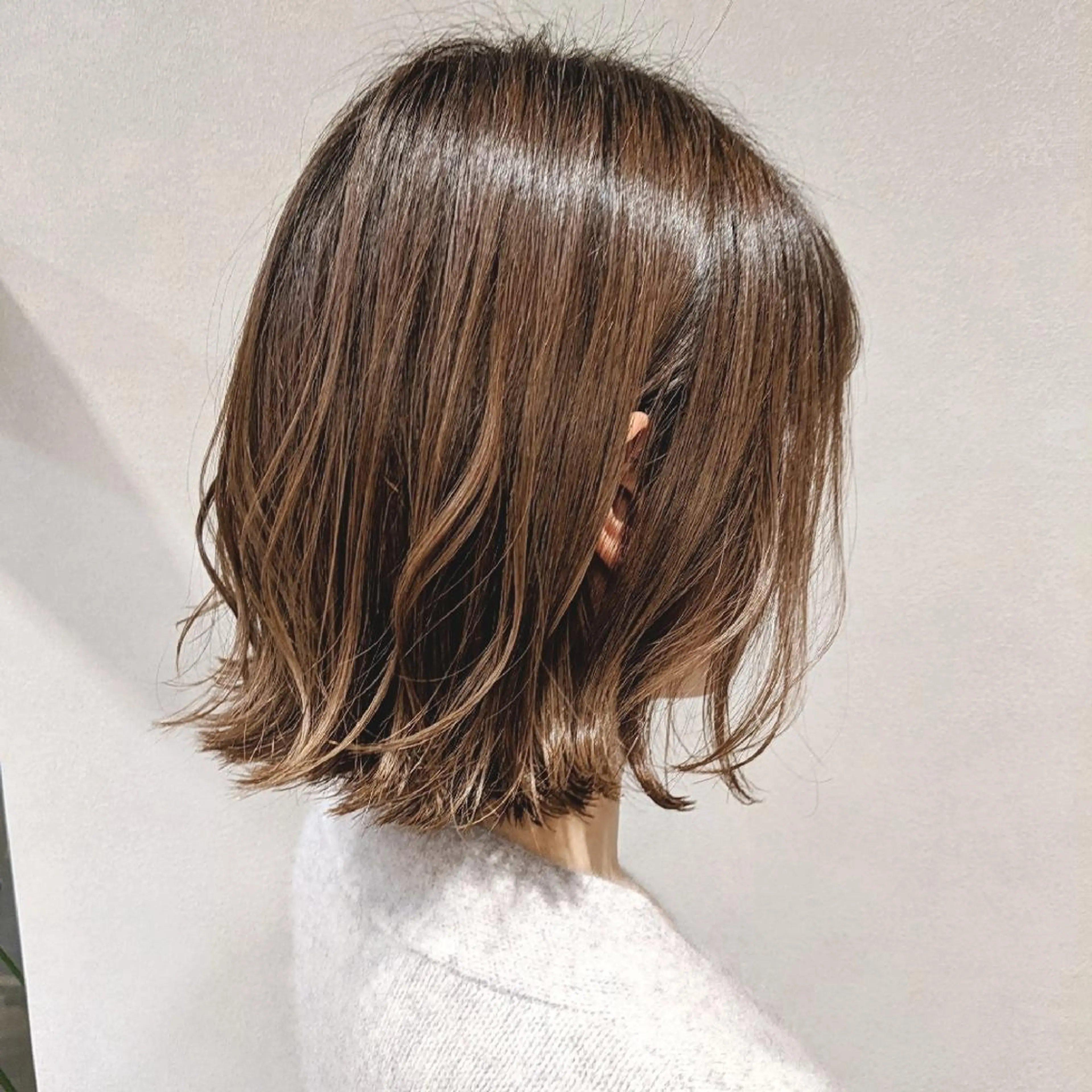 カラー ミディアム ヘアアレンジ ボブ PRIVATE SALON EYES所属・EYES リアのマツエク・マツパデザイン