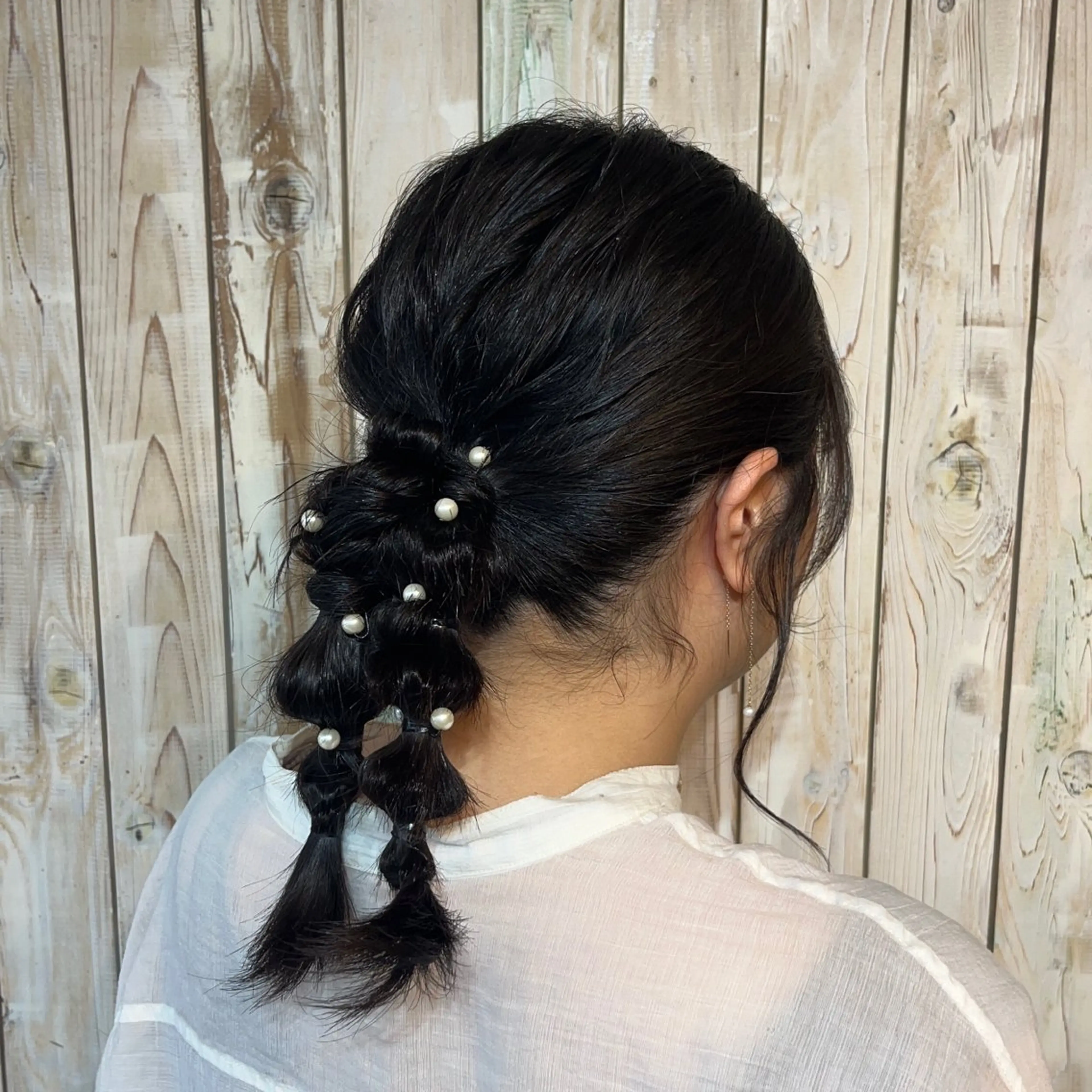 ミディアム ヘアアレンジ ちさと/メンズ ショート/縮毛矯正のヘアスタイル