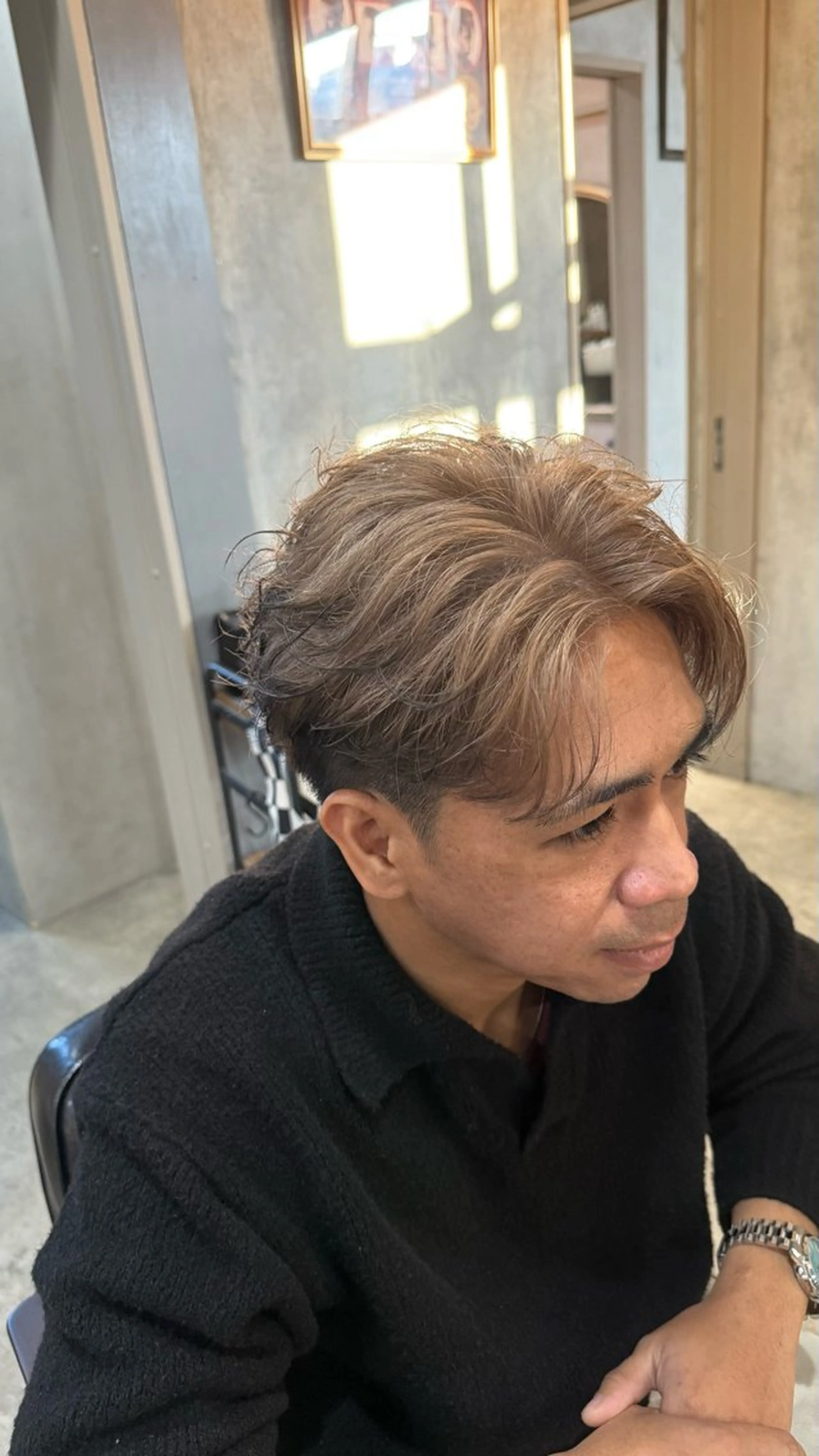 カラー ヘアカラー Bernie boyのヘアスタイル