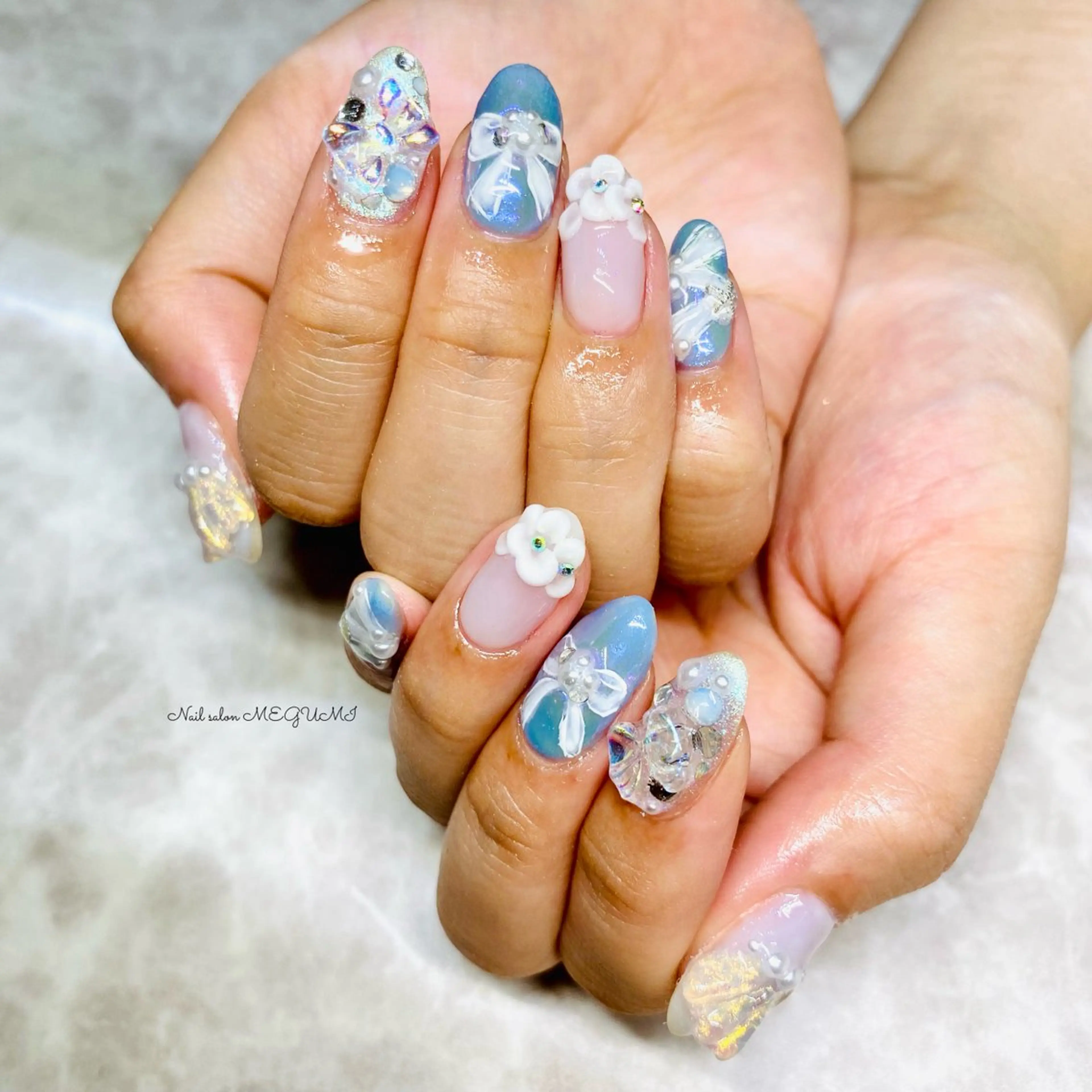 ネイル ガーリー 持ち込み Nail salon MEGUMIのネイルデザイン