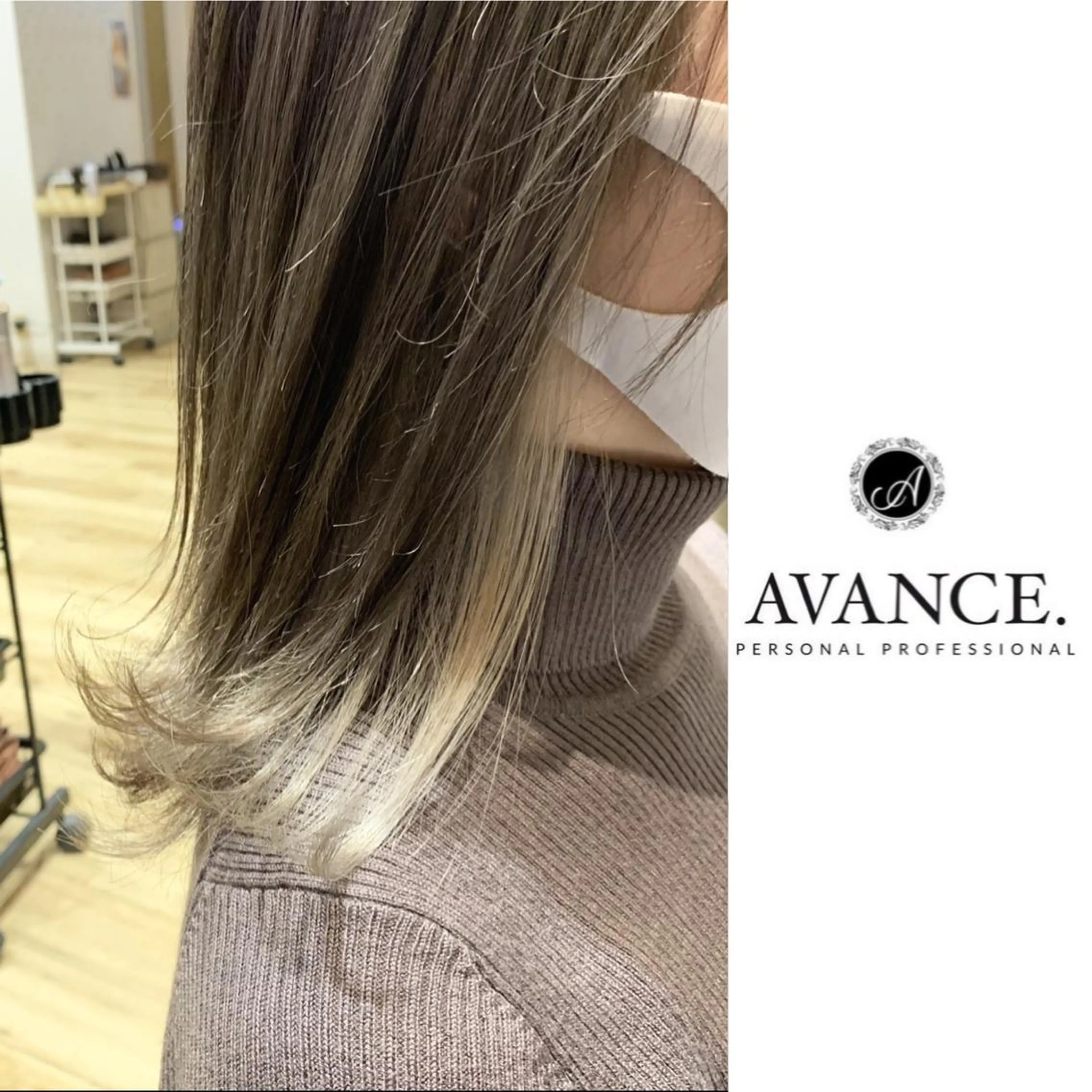 ミディアム カット ヘアカラー _WHITE京橋店所属・【White京橋】 岸　拓斗のヘアスタイル