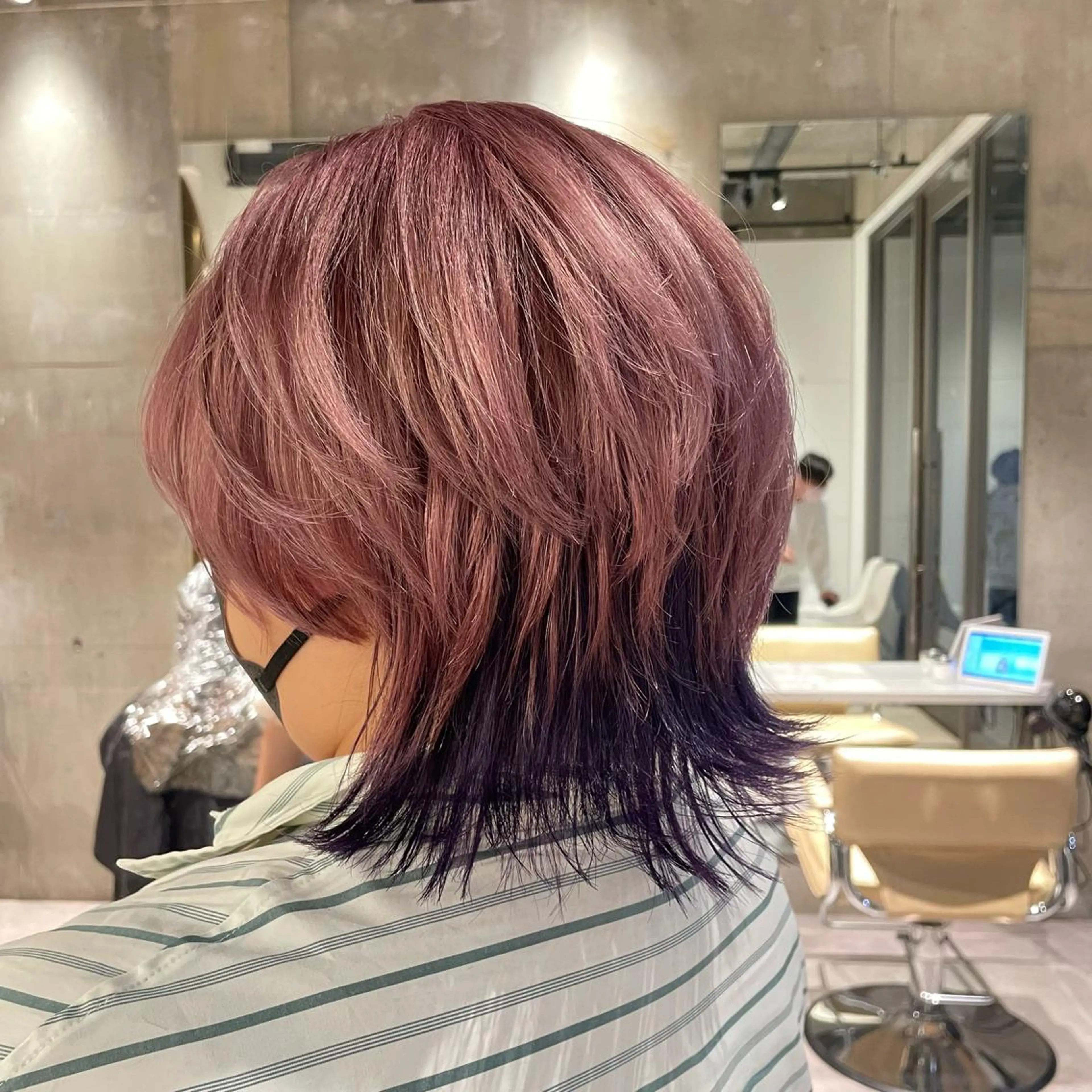 ミディアム カラー 美髪矯正/ハイトーン 🪸🩰ヒナコのヘアスタイル