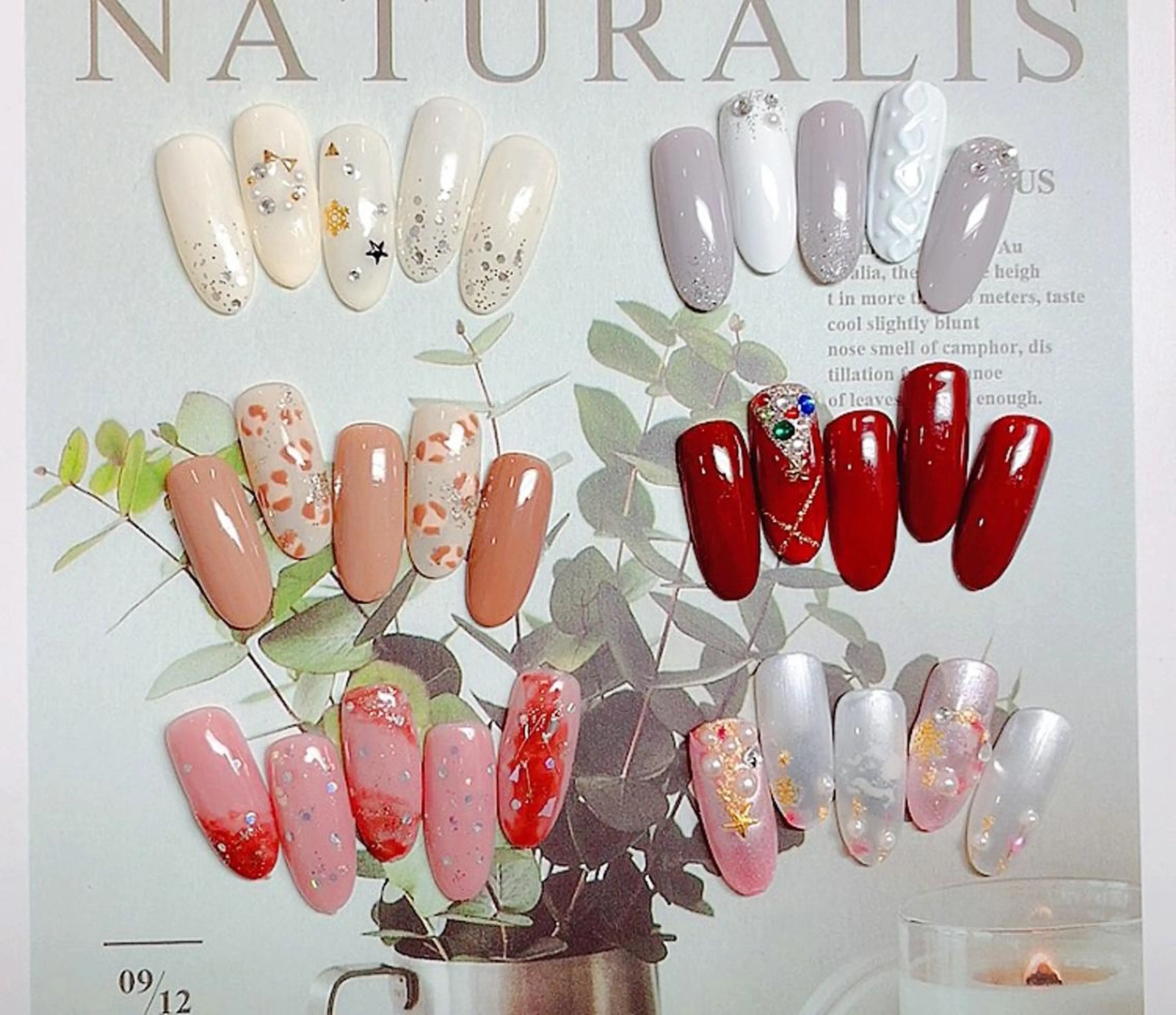 ネイル AB マツエクネイルサロンのネイルデザイン