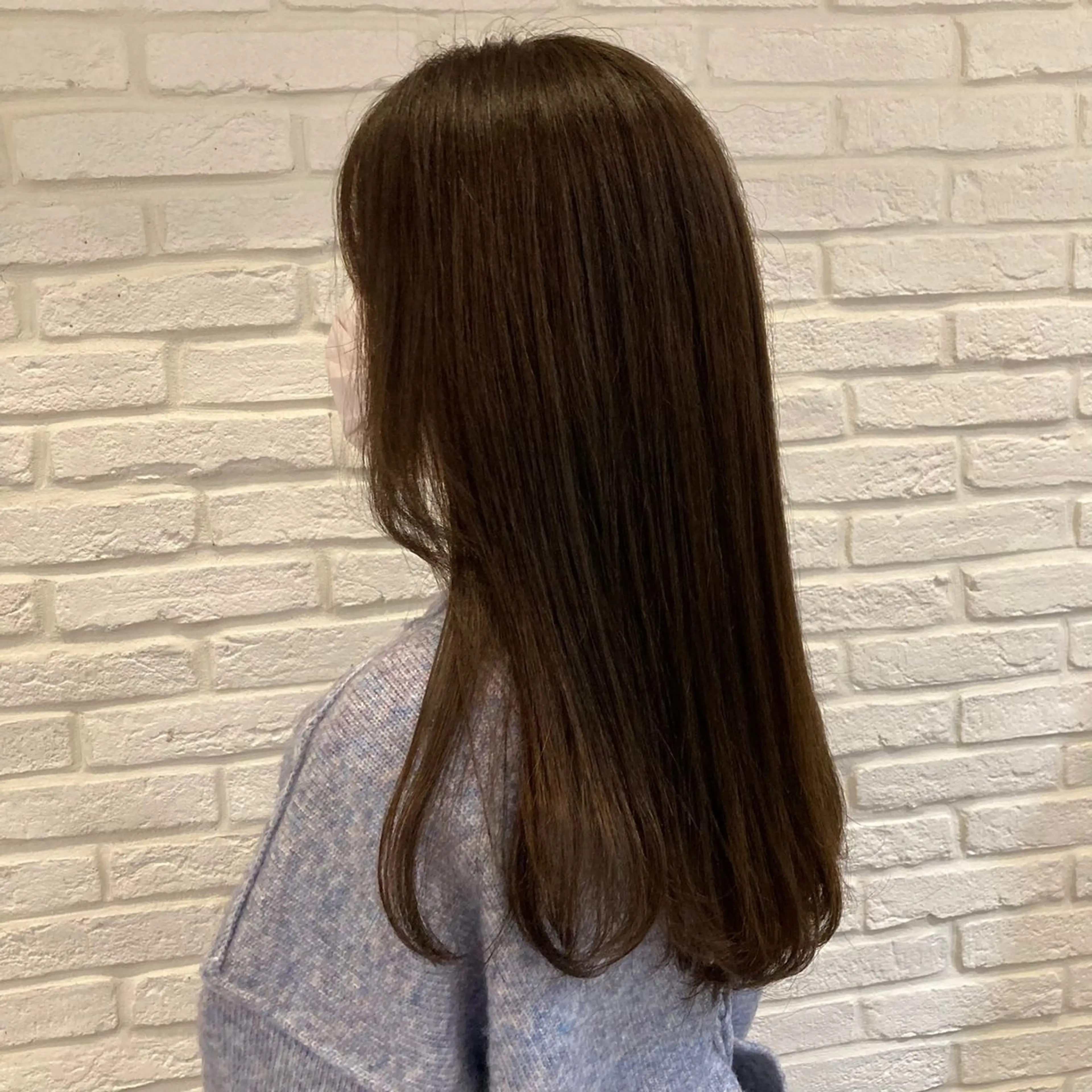 ロング カラー 濱地 美乃理のヘアスタイル