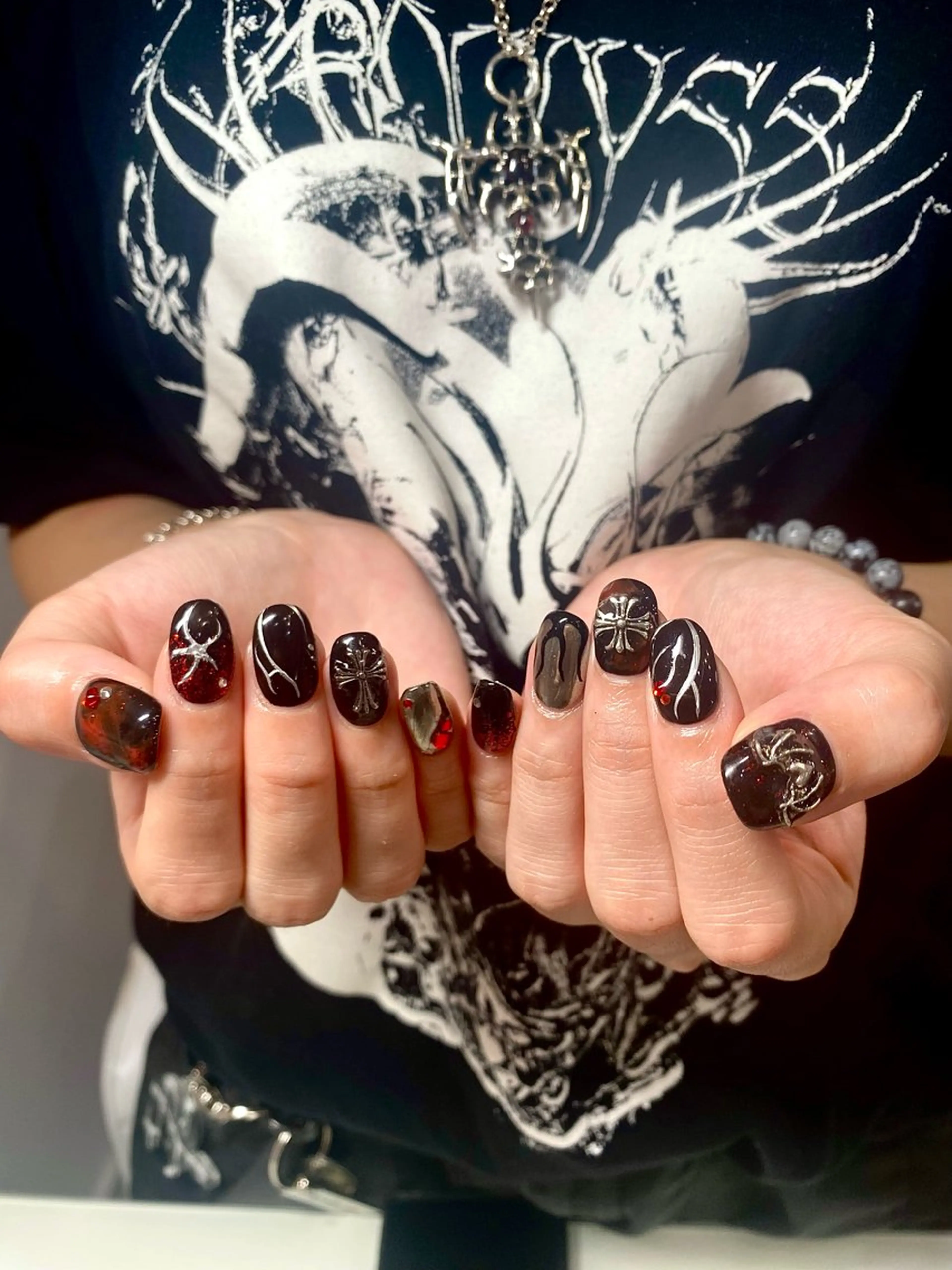 ネイル ハロウィン ハンドネイル BelireMaa Nail&eyeのネイルデザイン