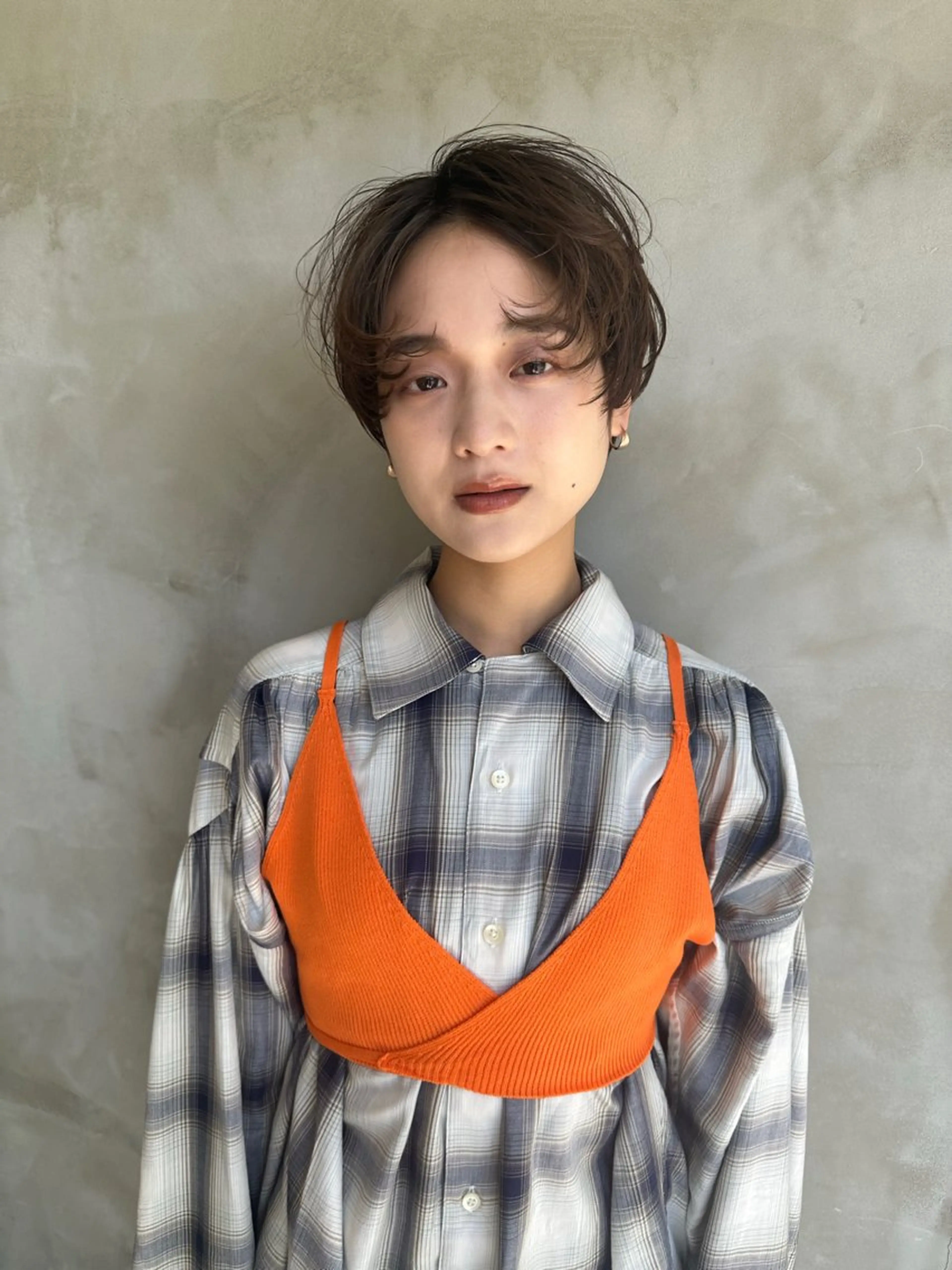 ショート パーマ 山田 裕介のヘアスタイル