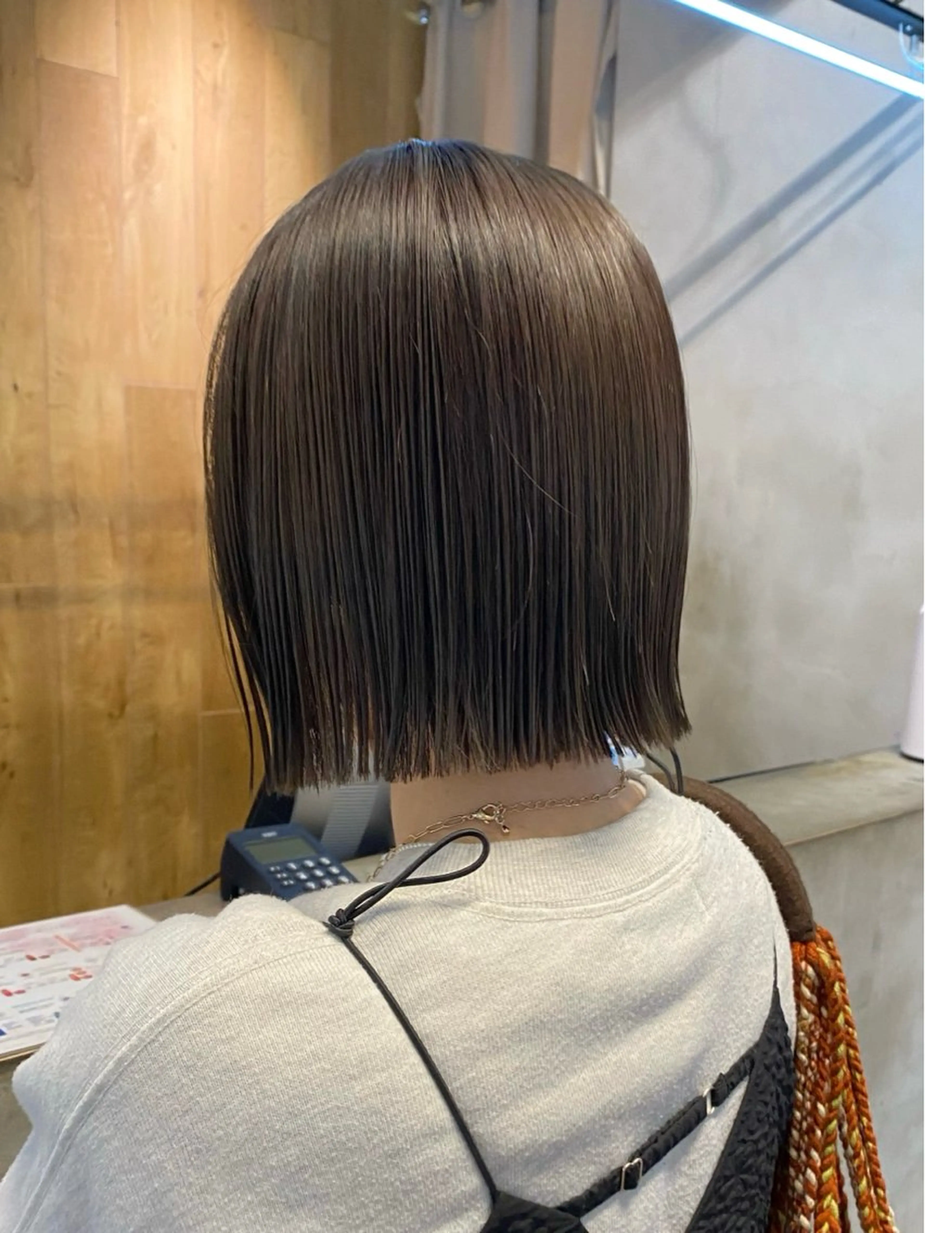 ミディアム カラー 艶カラー 🤍🫧/makoのヘアスタイル