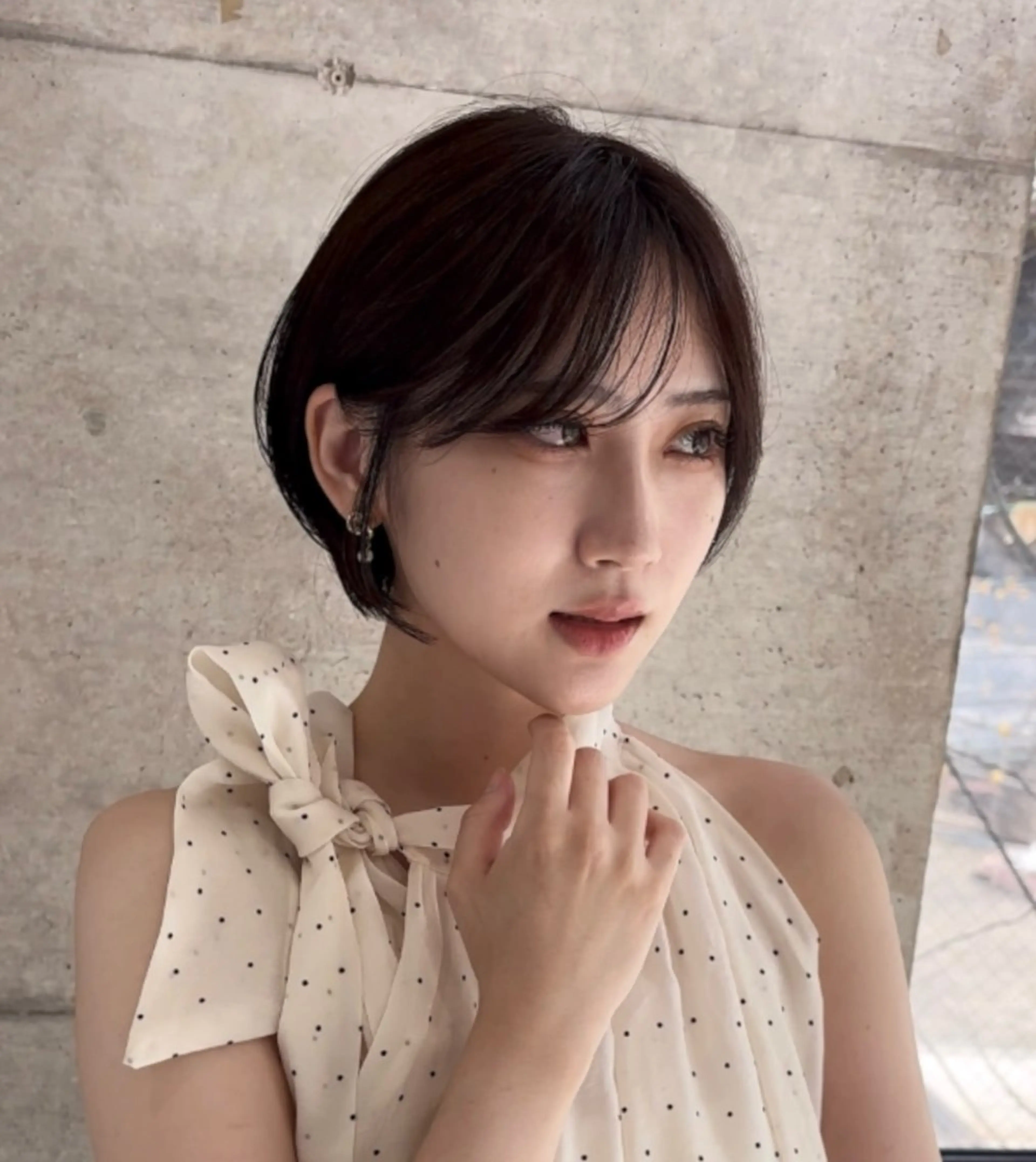 ショート 💎レイヤー×顔周り カット💎杉原のヘアスタイル