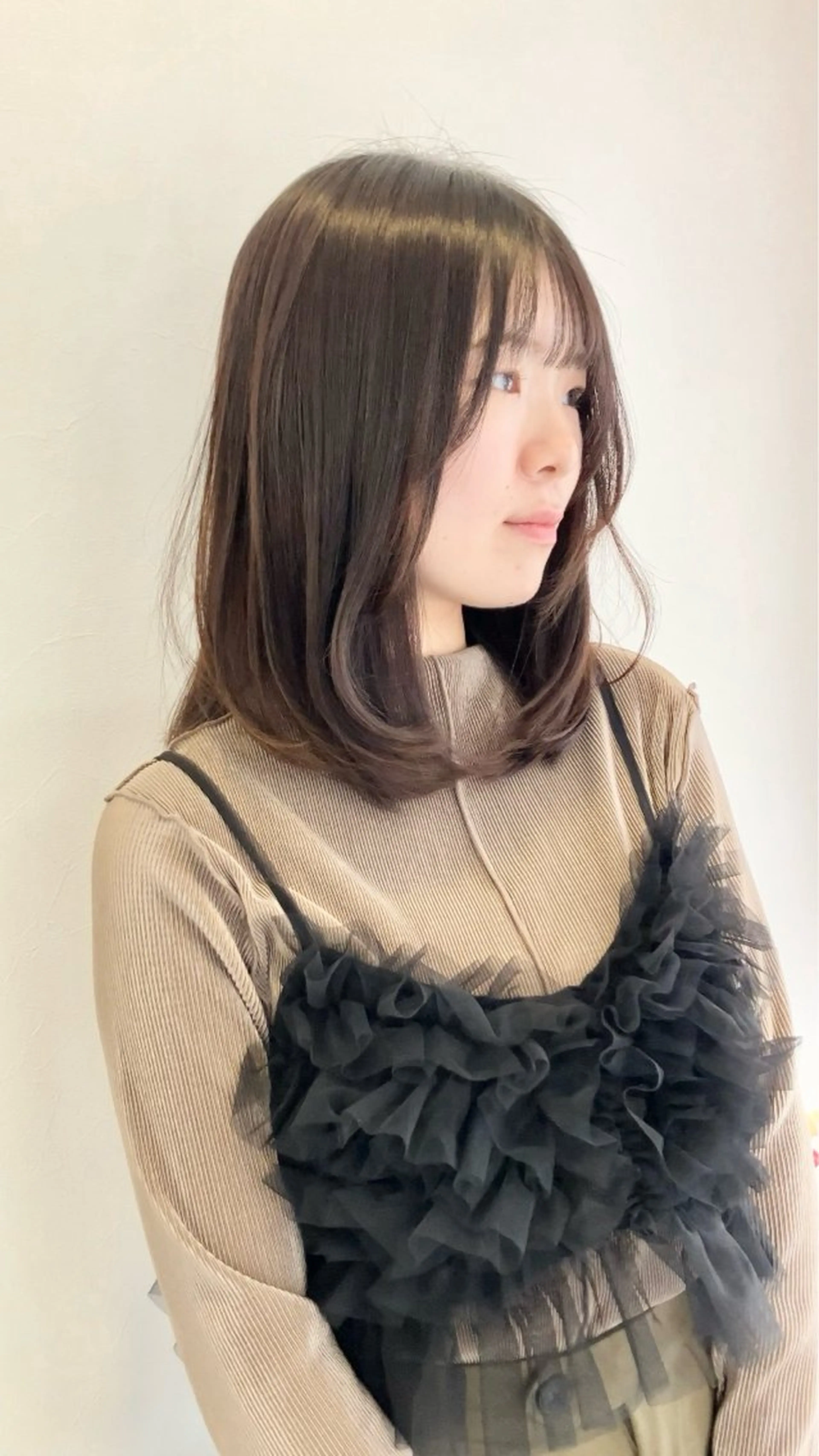 セミロング 髪質改善 縮毛矯正 落合孝臣/新潟駅南 /髪質改善のヘアスタイル