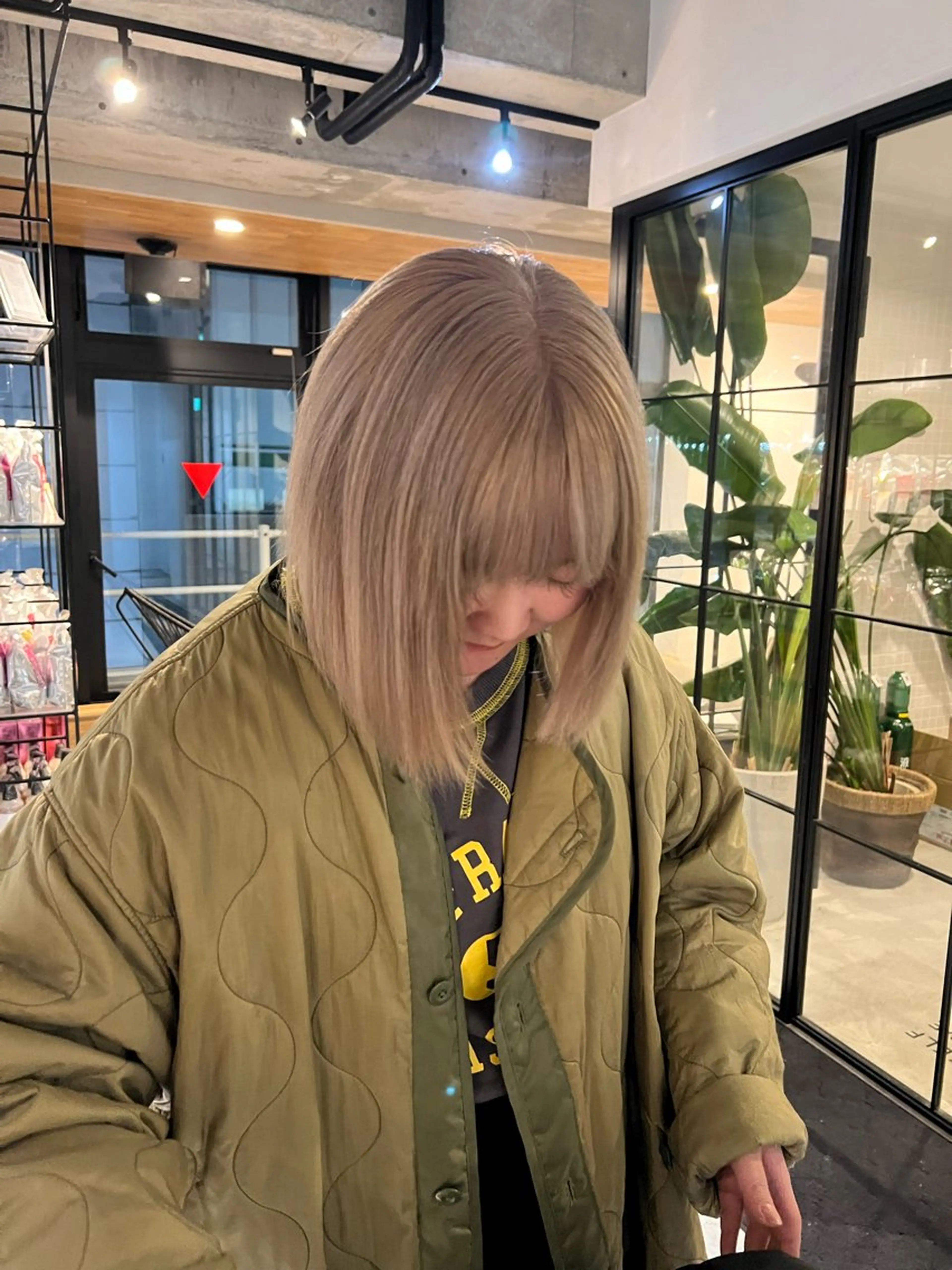 ミディアム ヘアカラー トリートメント ベージュカラー🕊️ 新潟駅/谷口大海のヘアスタイル