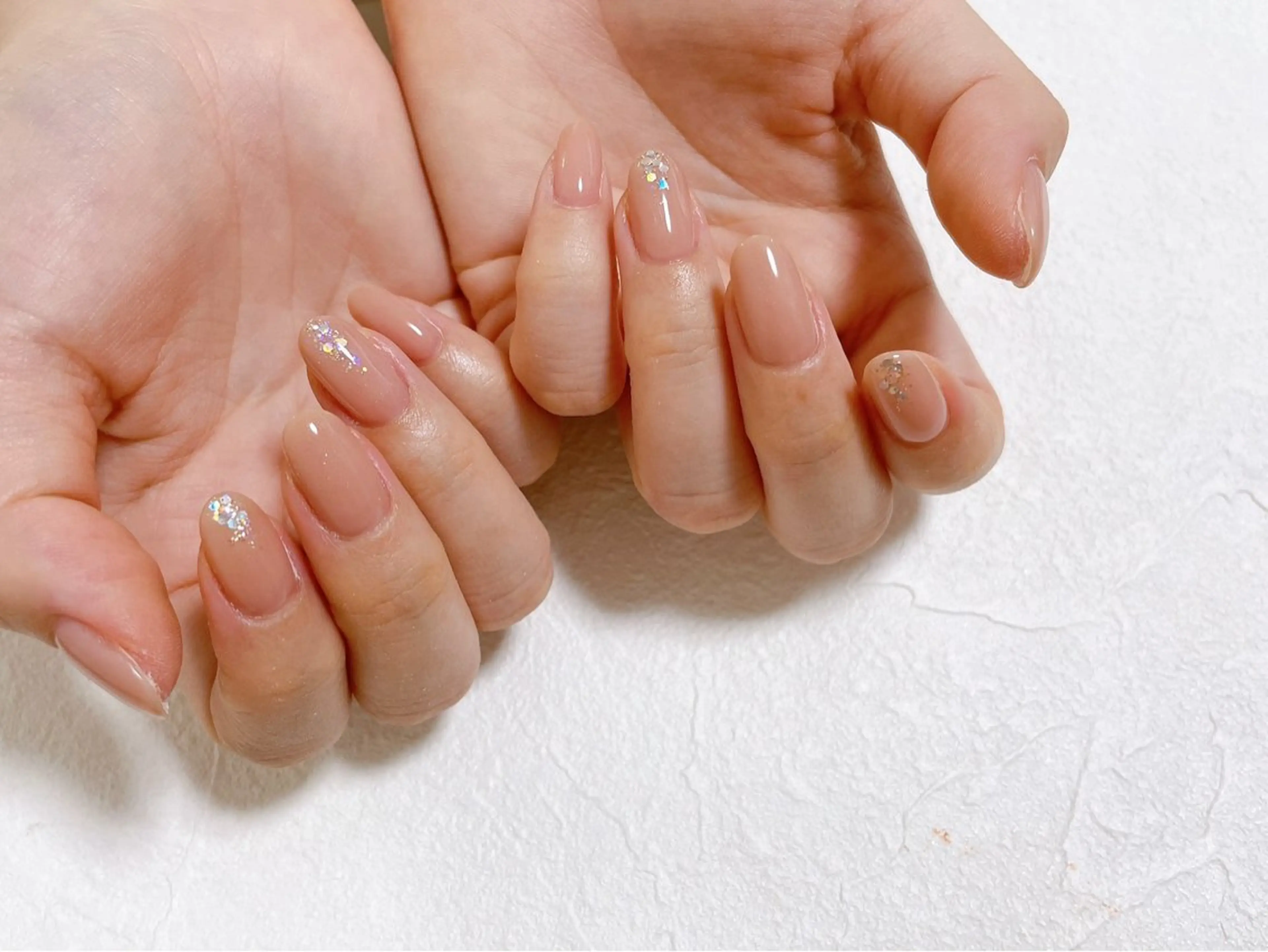 ネイル シンプルネイル ハンドネイル kiki nail たまプラーザのネイルデザイン