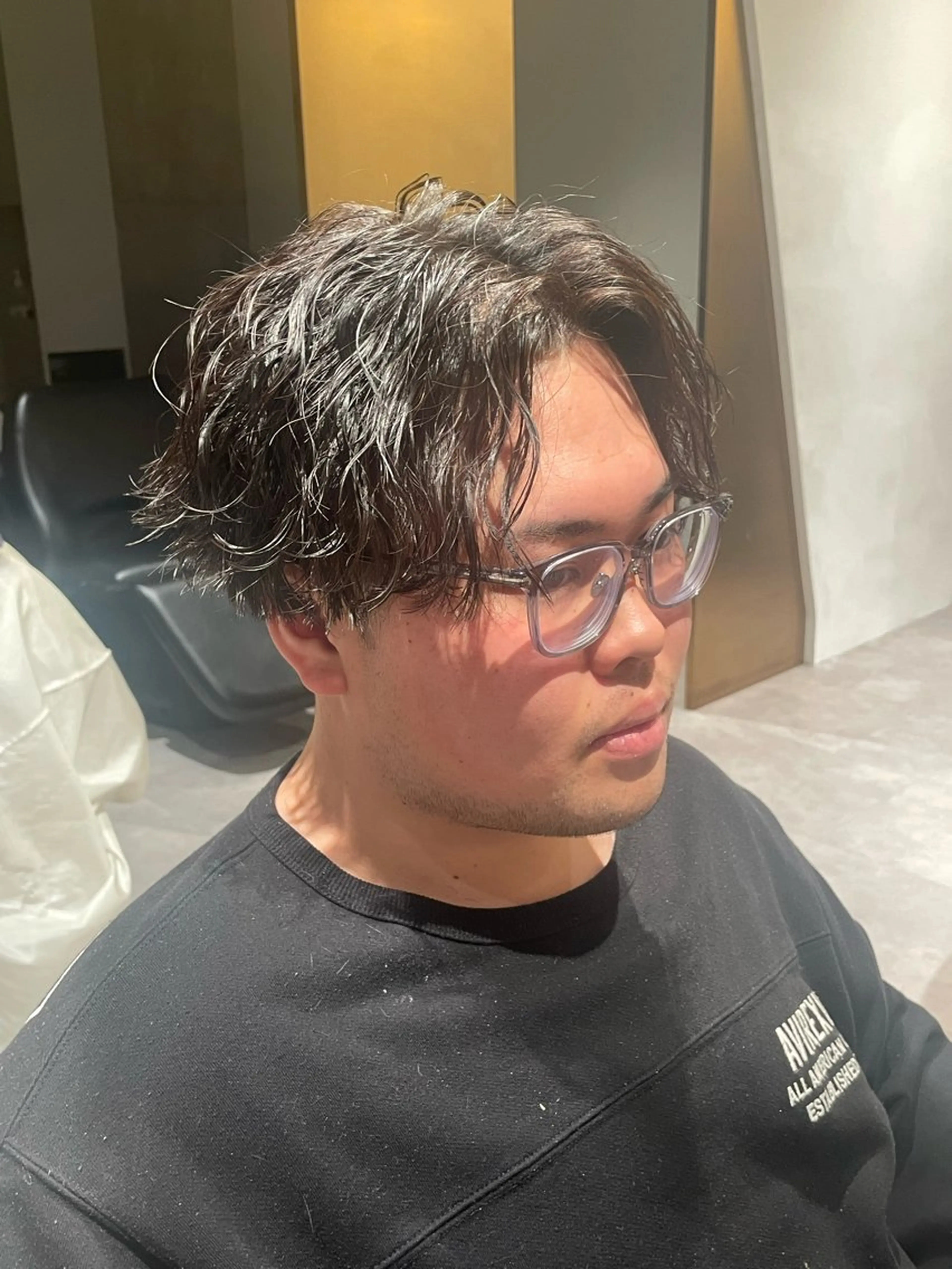 メンズ 無料ショートモデル 募集中❗️秋山ひらいのヘアスタイル