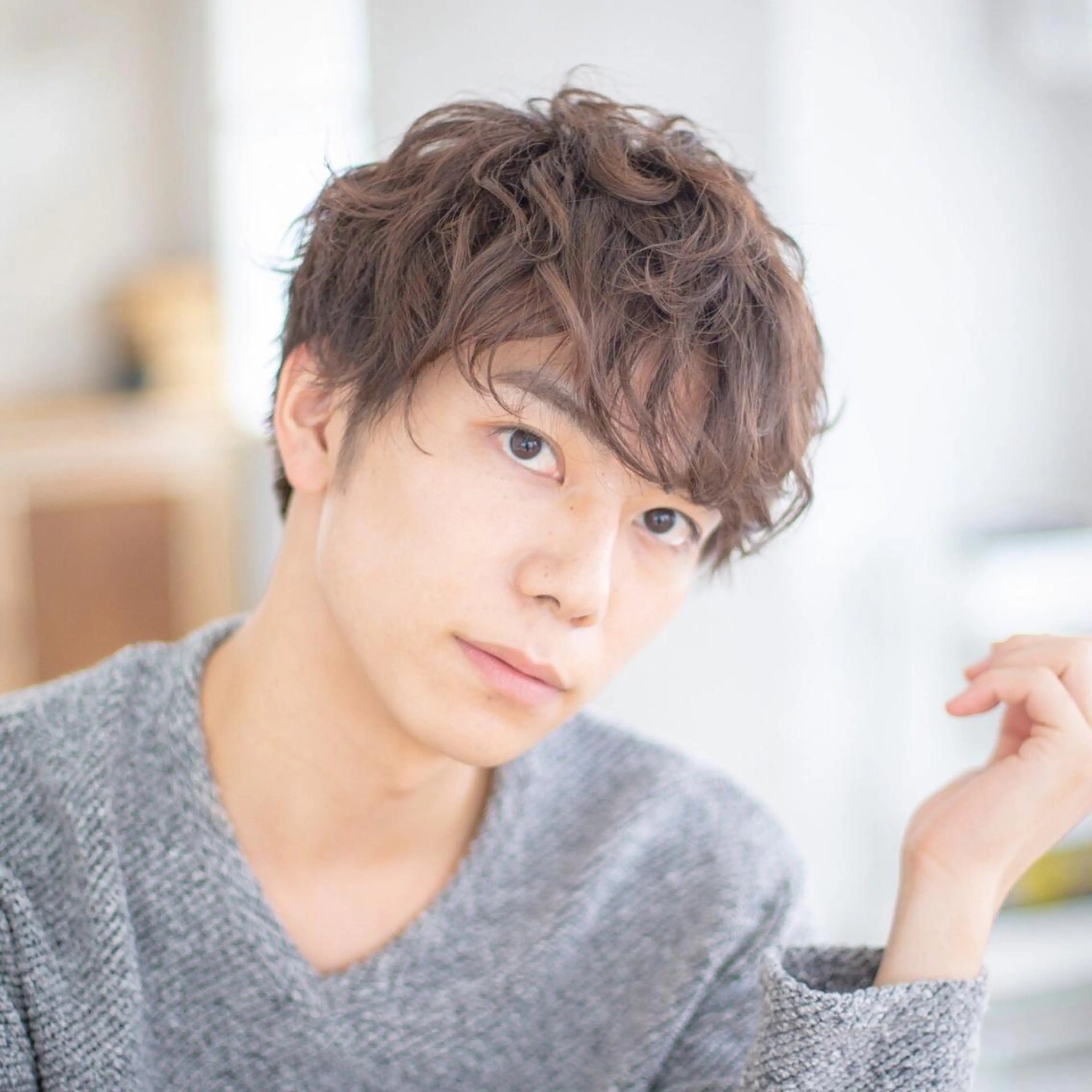 パーマ メンズ 【デザイナー】田中 美生のヘアスタイル