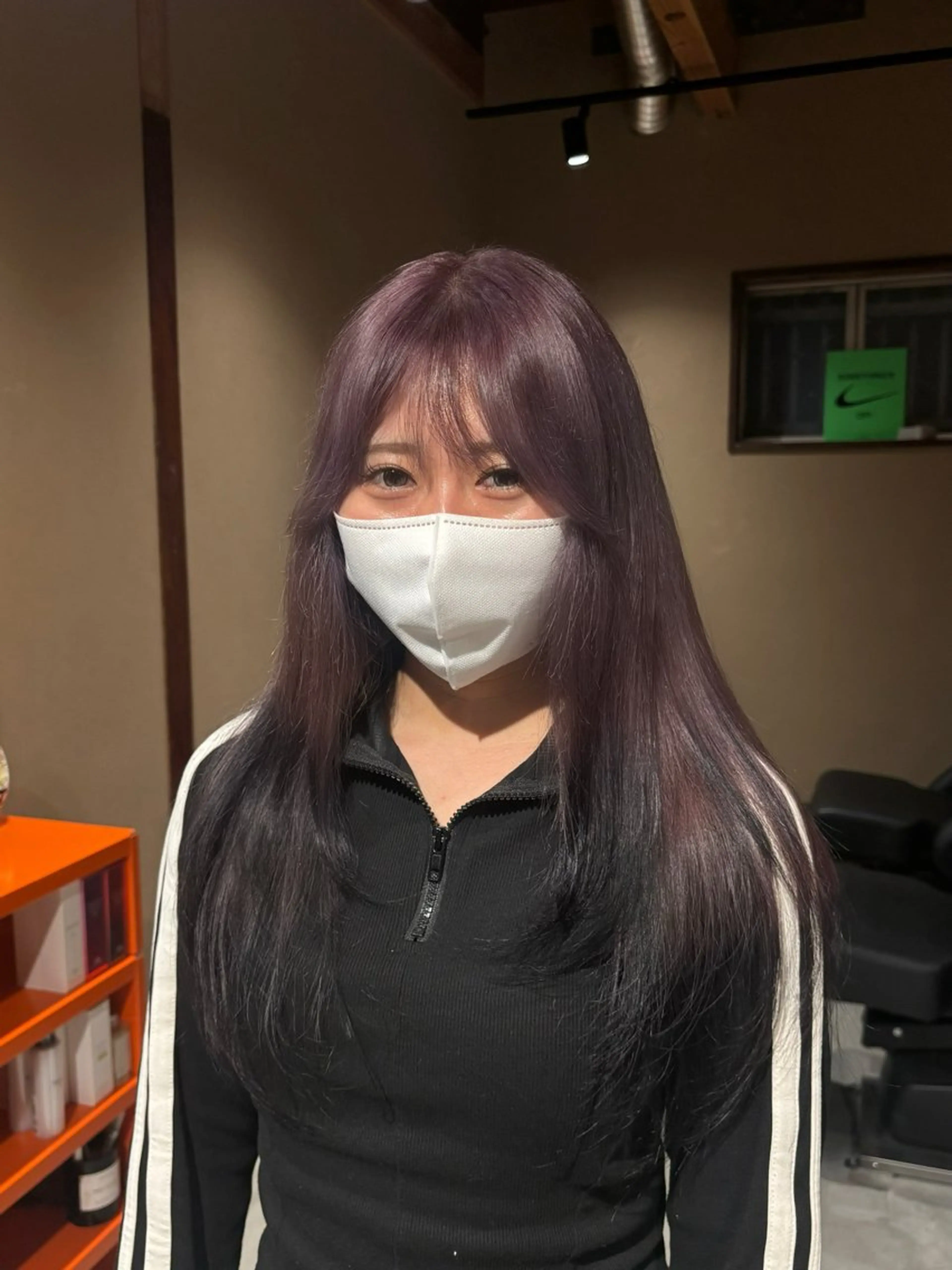 ロング カラー ヘアカラー 中津/トレンドカラー /美馬本紅亜のヘアスタイル