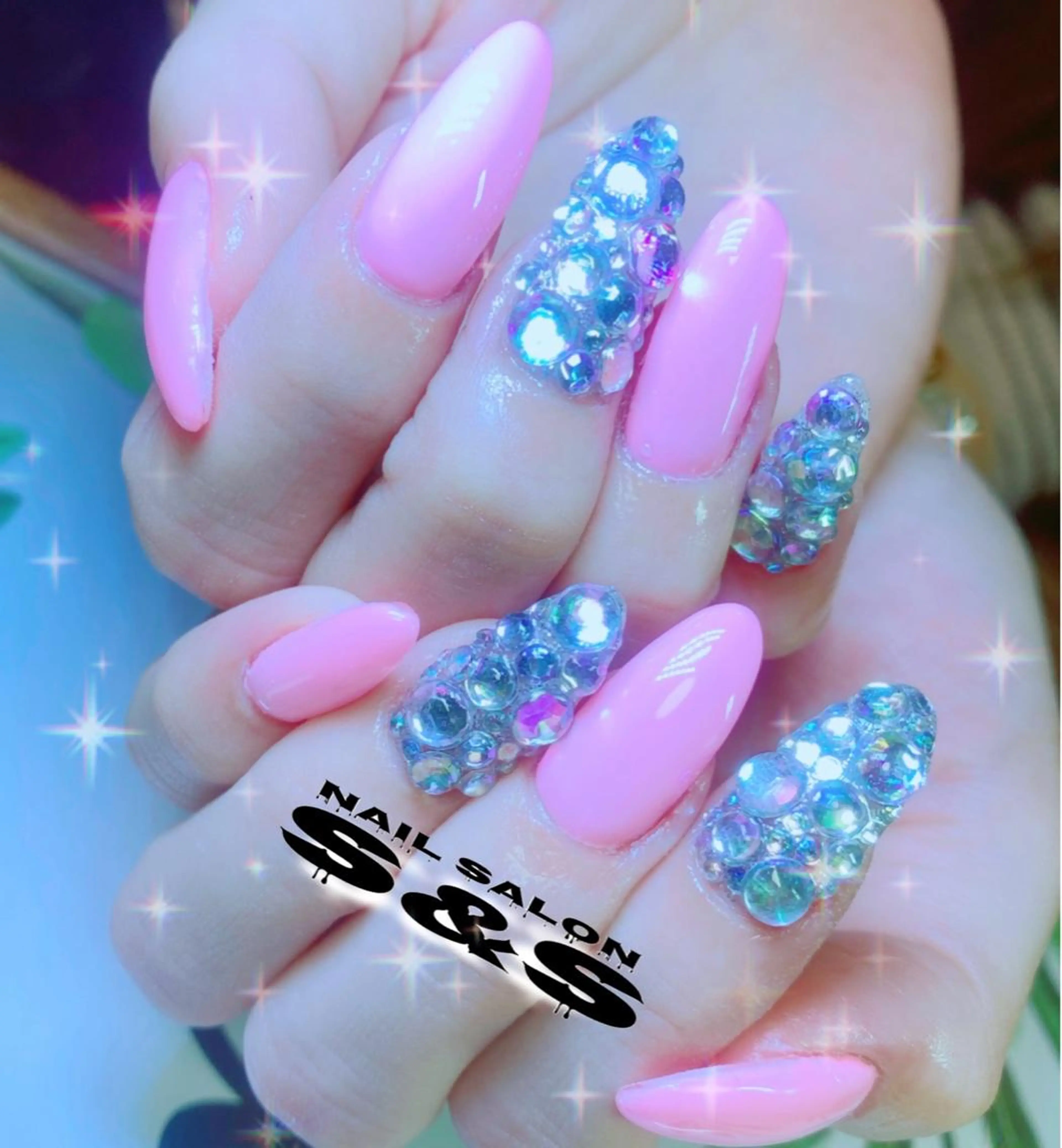 ネイル 長さ出し メンズネイル 持ち込み スカルプネイル S&S 村田小百合のネイルデザイン