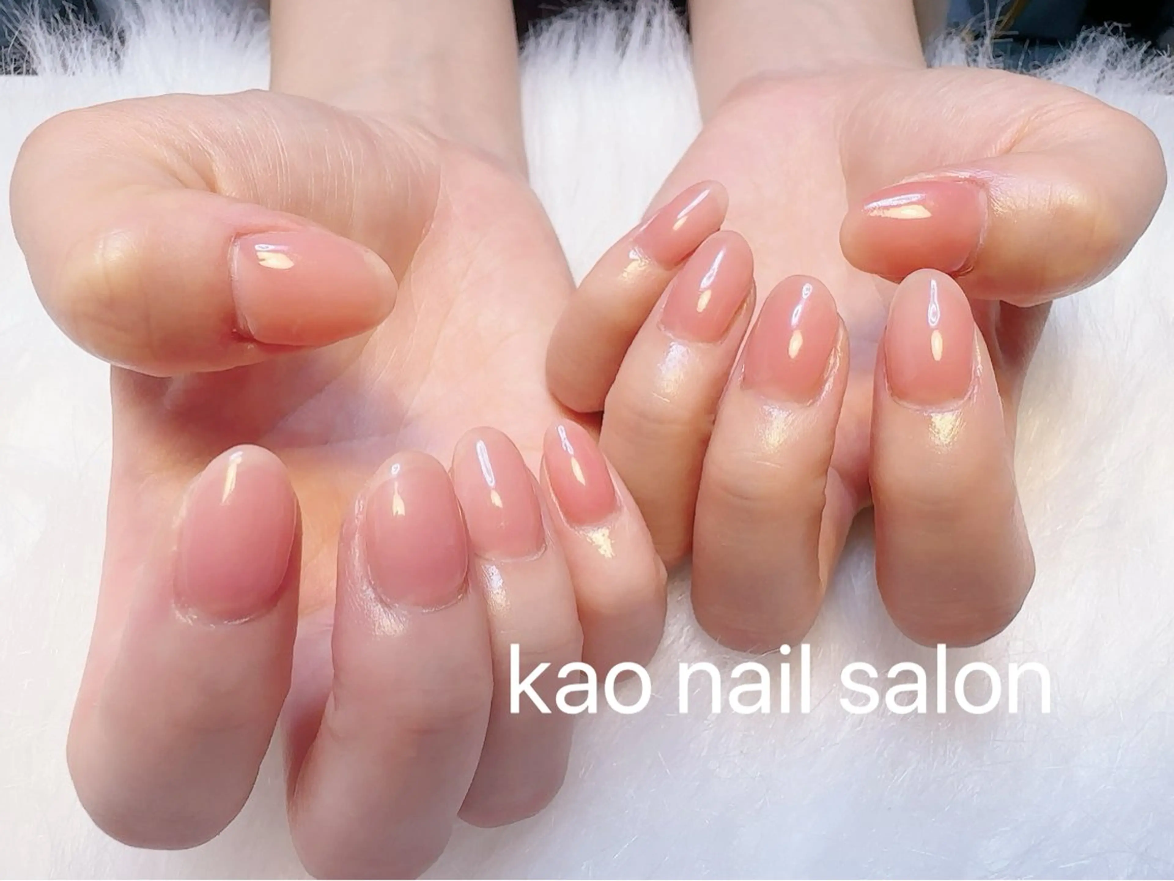 ネイル ハンドネイル kao nail マグネット/長さだしのネイルデザイン