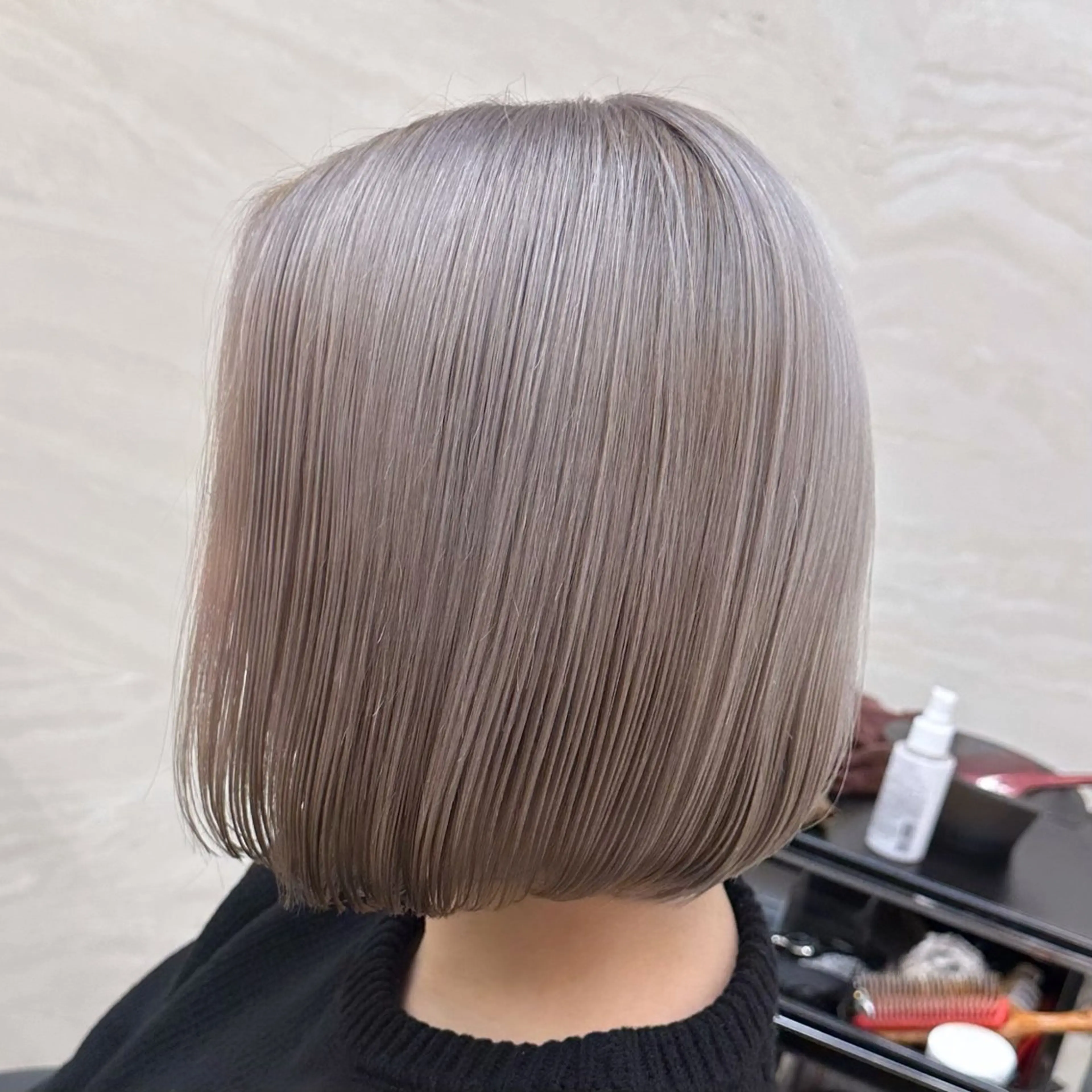 ミディアム ヘアカラー モテ髪💛美髪矯正 ✨艶髪特化🫧山根のヘアスタイル