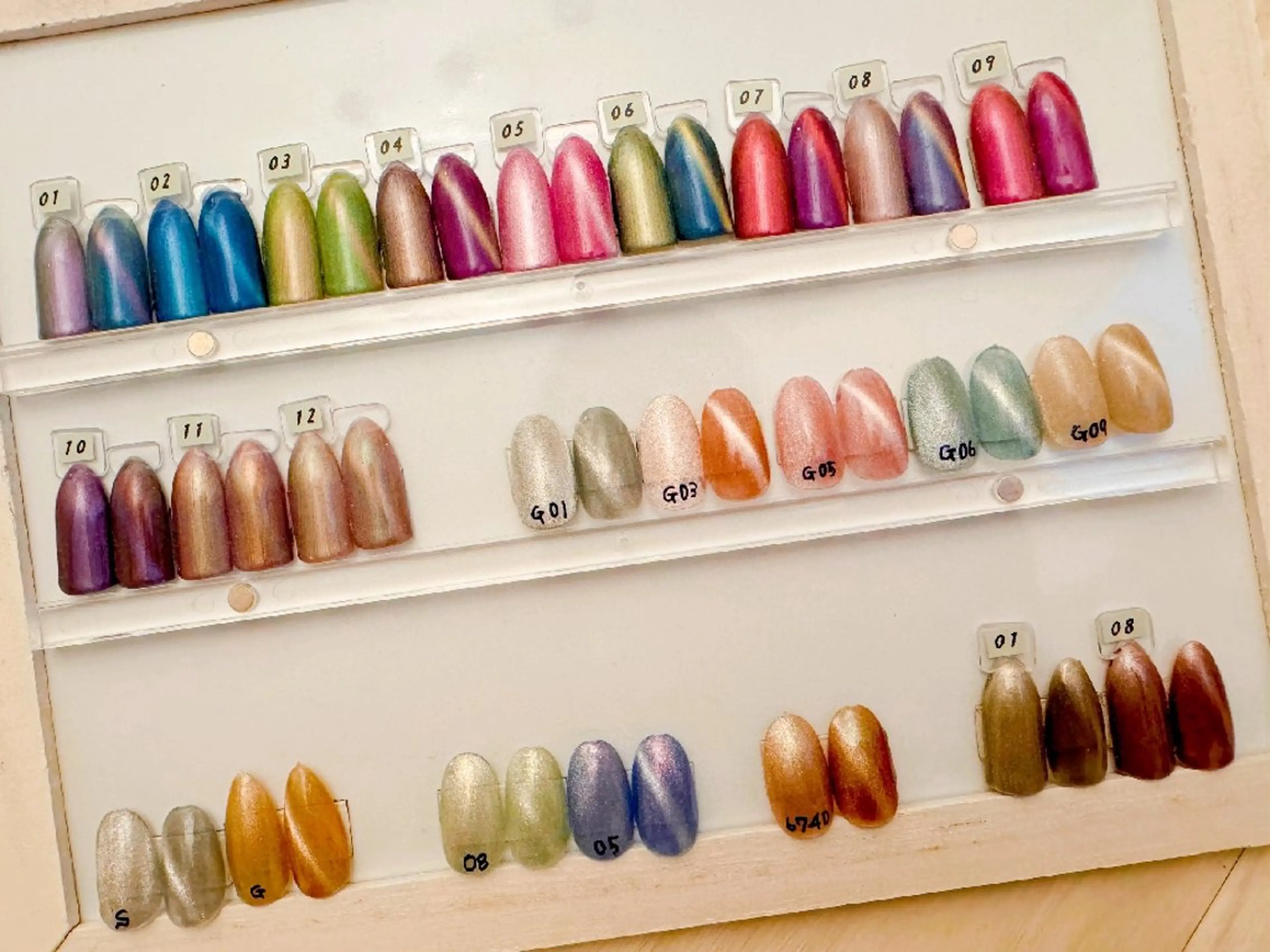 ネイル マグネットネイル ハンドネイル Nail salon &M.のネイルデザイン