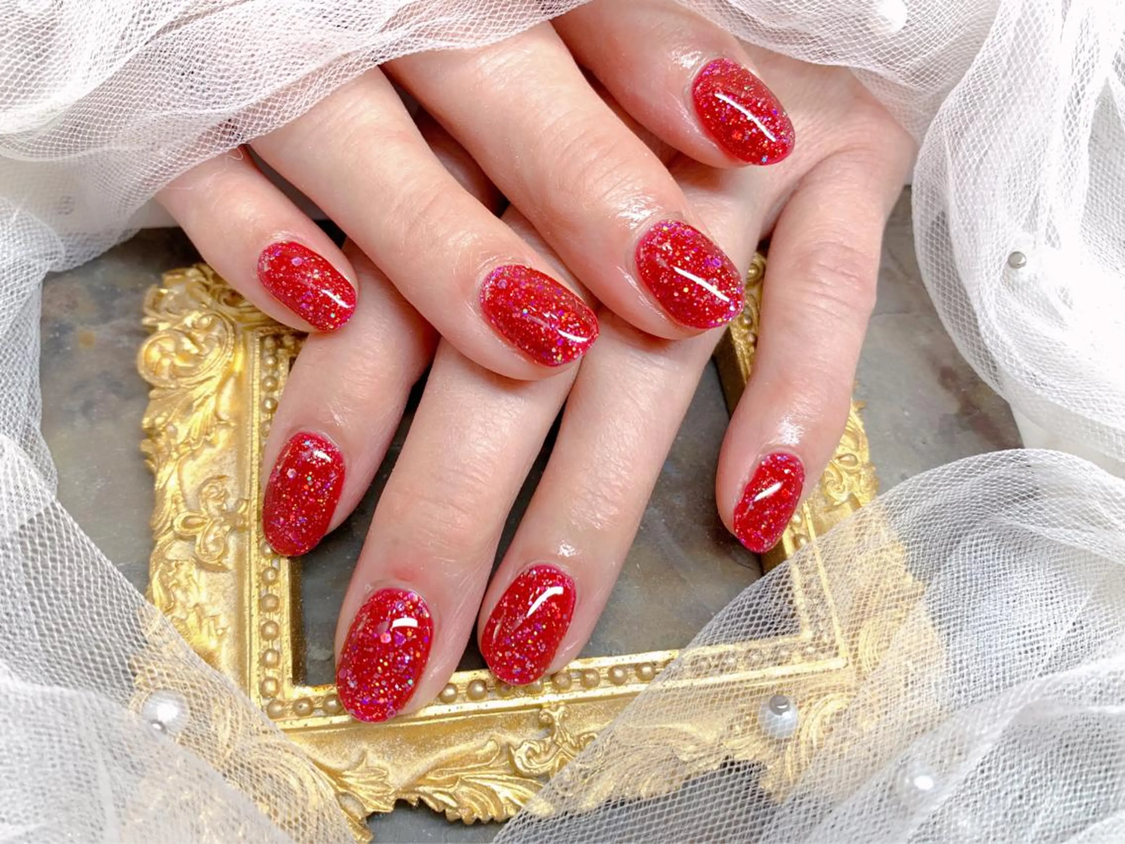 ネイル ハンドネイル マジックミラー所属・マジック ミラーのネイルデザイン