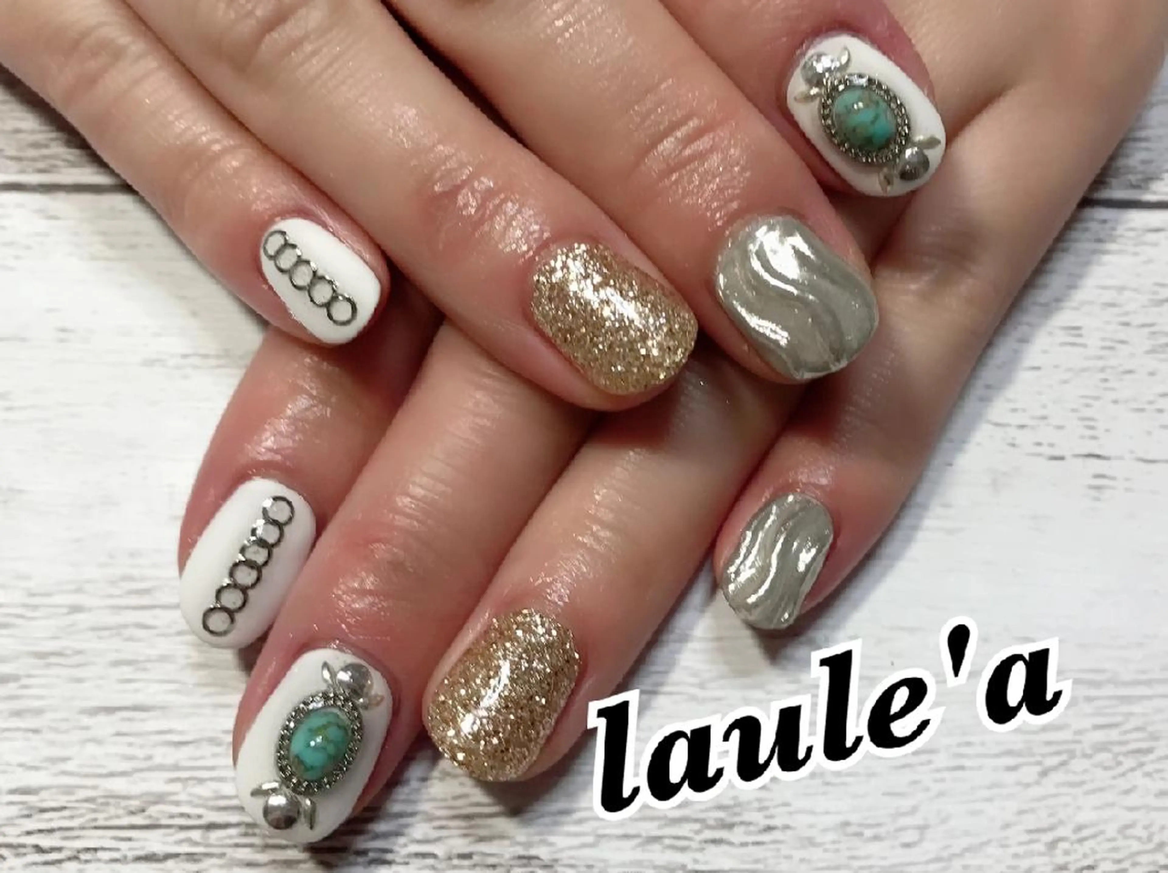 ネイル ハンドネイル Rグループ felizのネイルデザイン