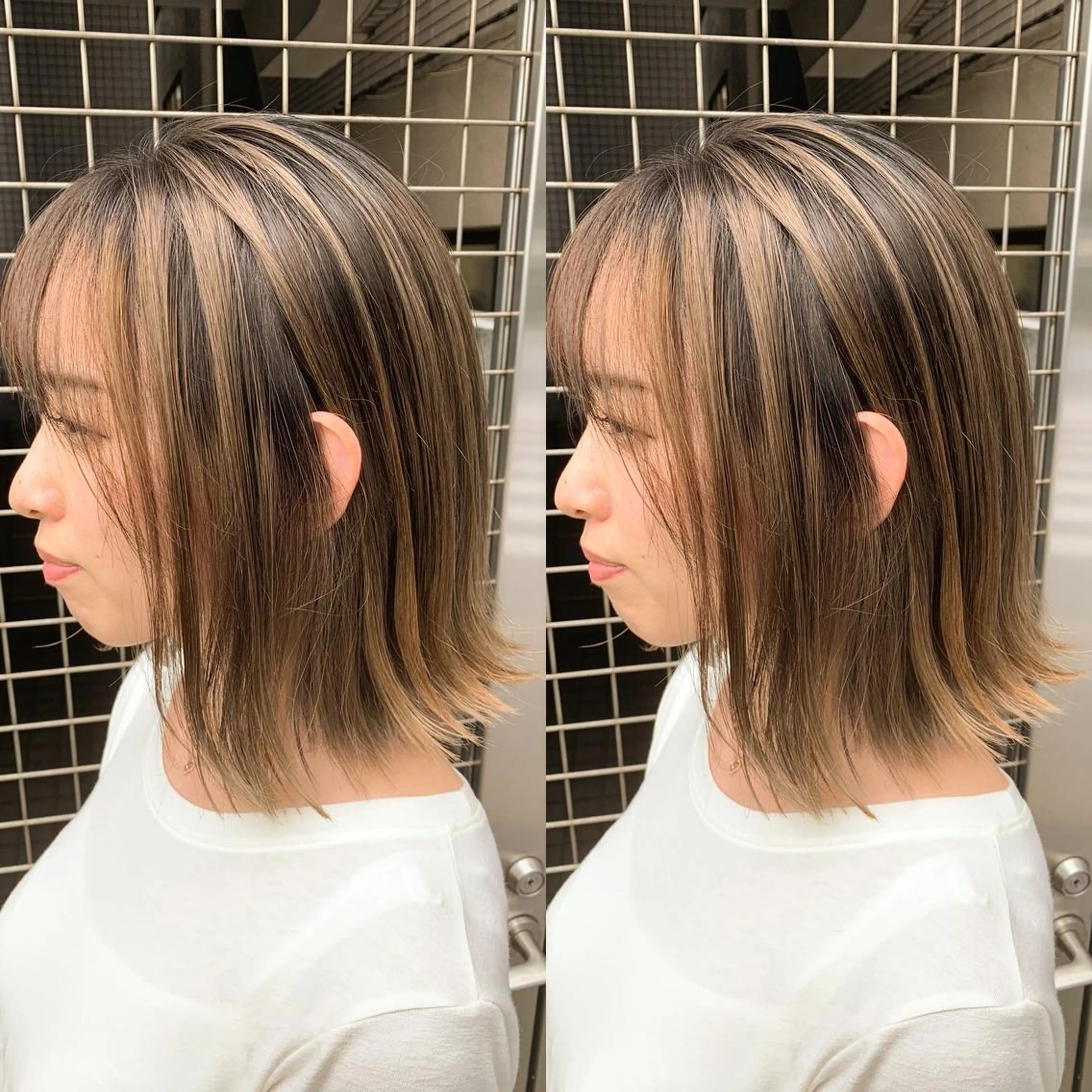 ミディアム カラー ヘアアレンジ 【ボブ・ショート】 Ash茗荷谷店のヘアスタイル