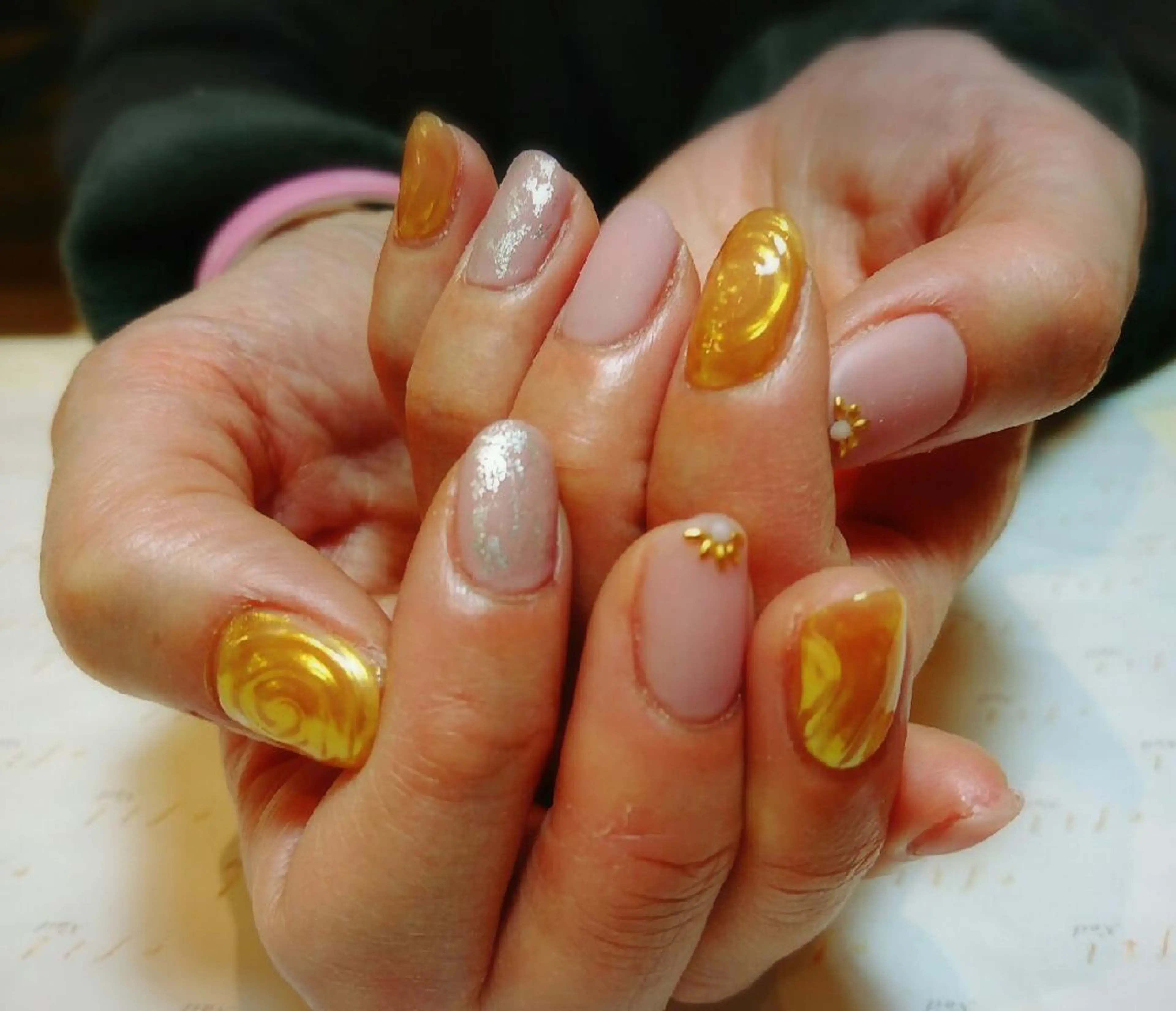 ネイル 持ち込み みー shakushiroのネイルデザイン