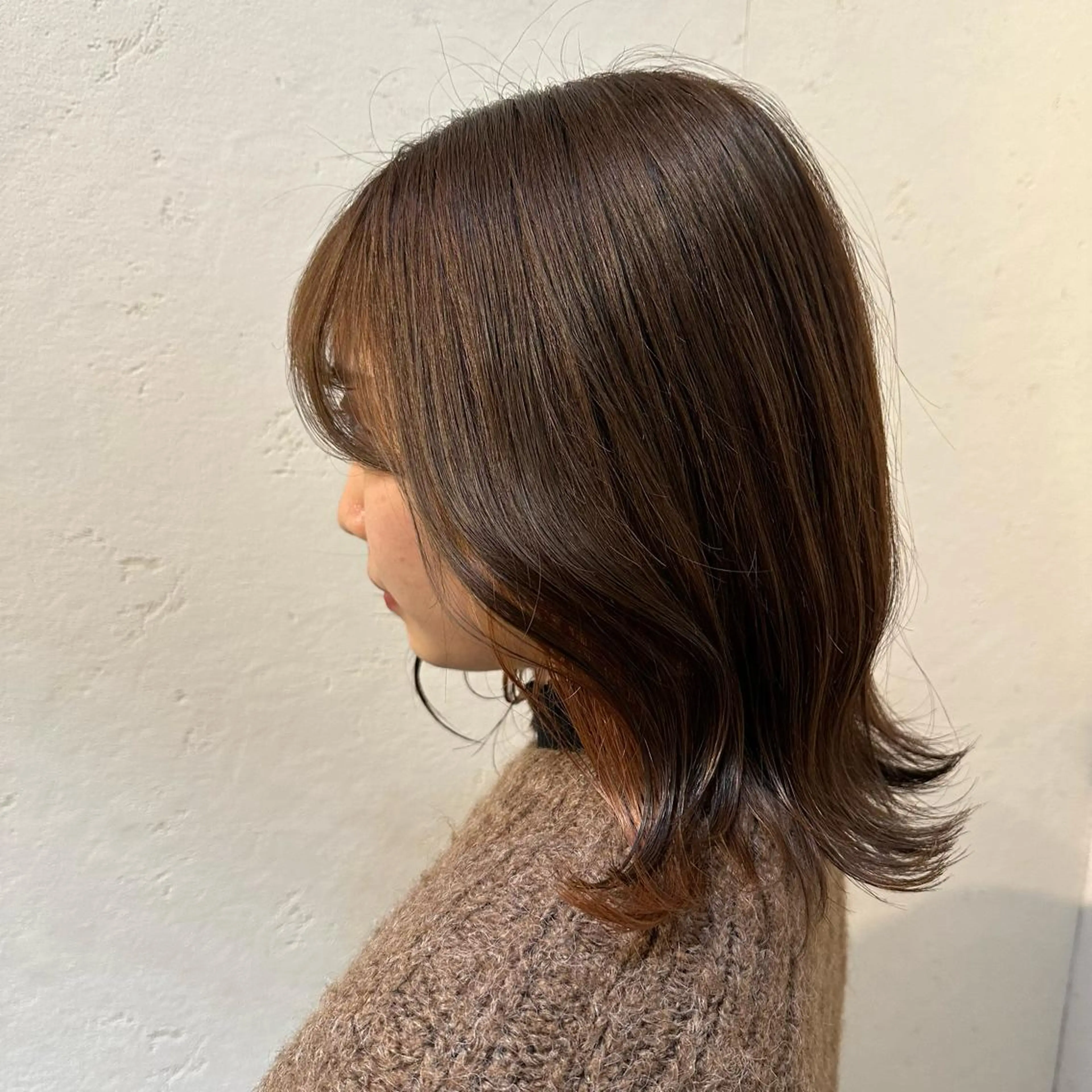 ミディアム 🇰🇷韓国ｽﾀｲﾙ ﾚｲﾔｰ/ayanaのヘアスタイル