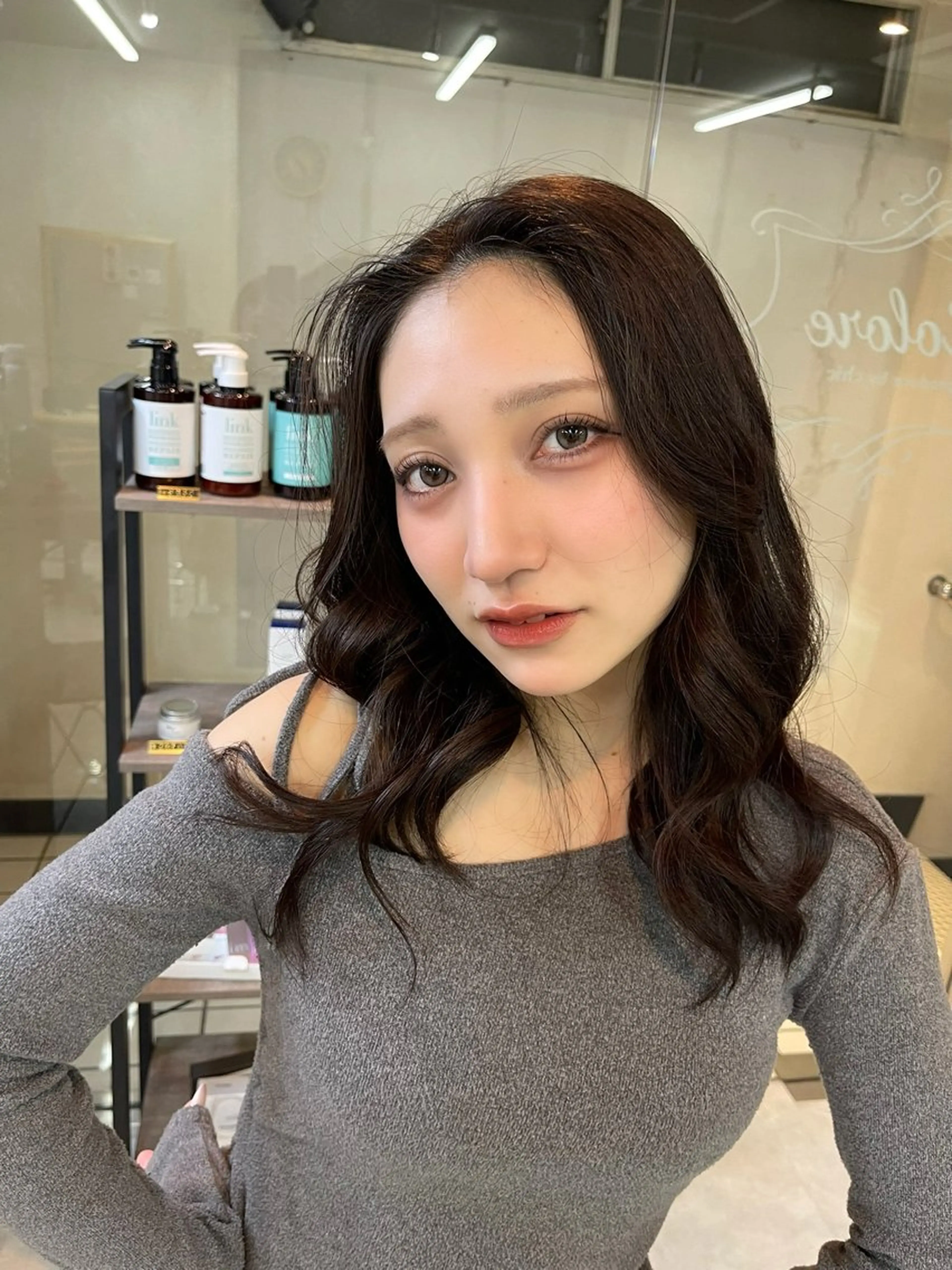 <5人限定>顔タイプ診断＋カットカラー👗の写真