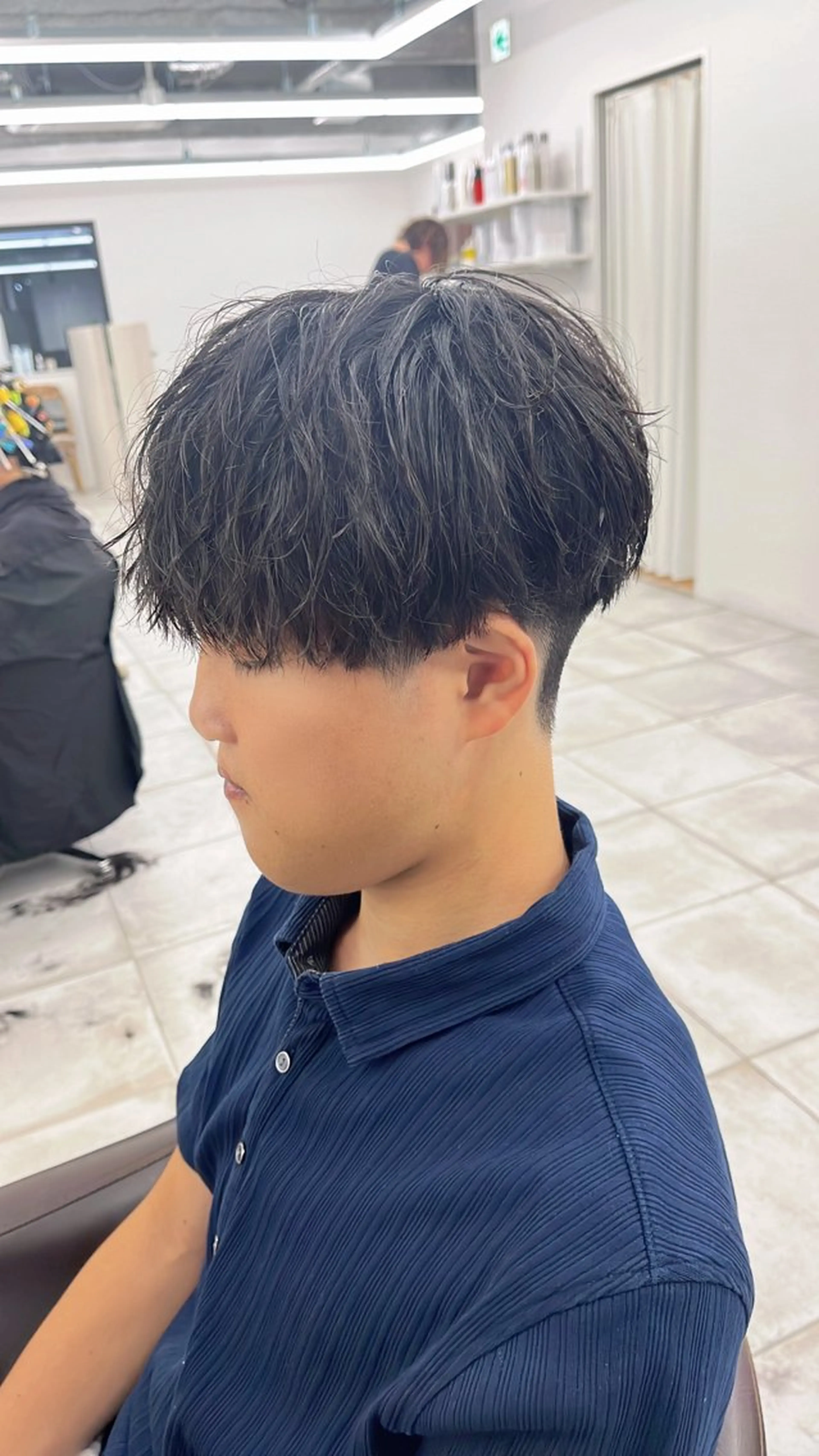 ショート パーマ メンズ 🏆メンズヘア特化 🥇代表りんぺーのヘアスタイル