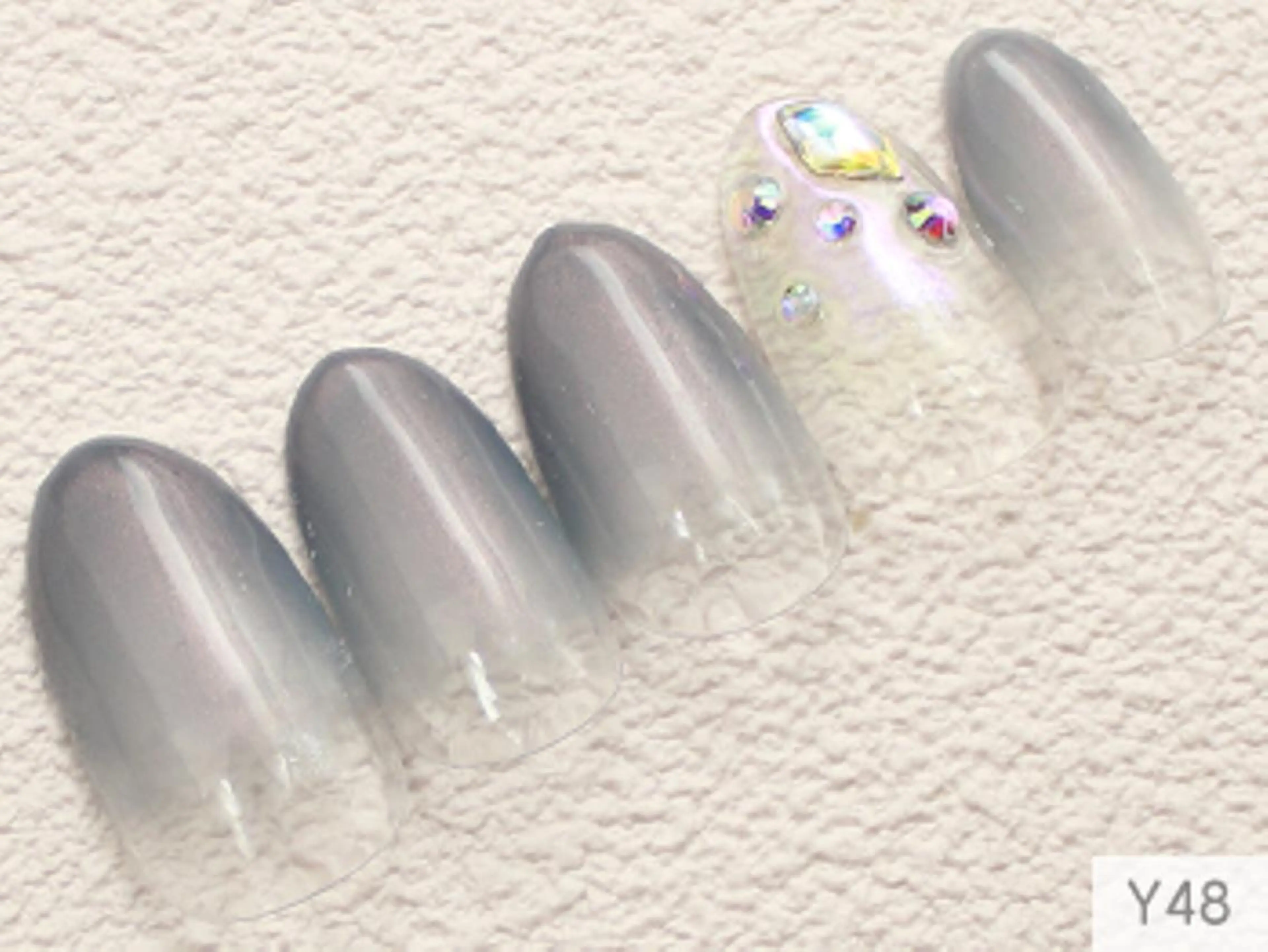 ネイル アートネイル ジェルネイル マグネットネイル 🤍 Janのネイルデザイン