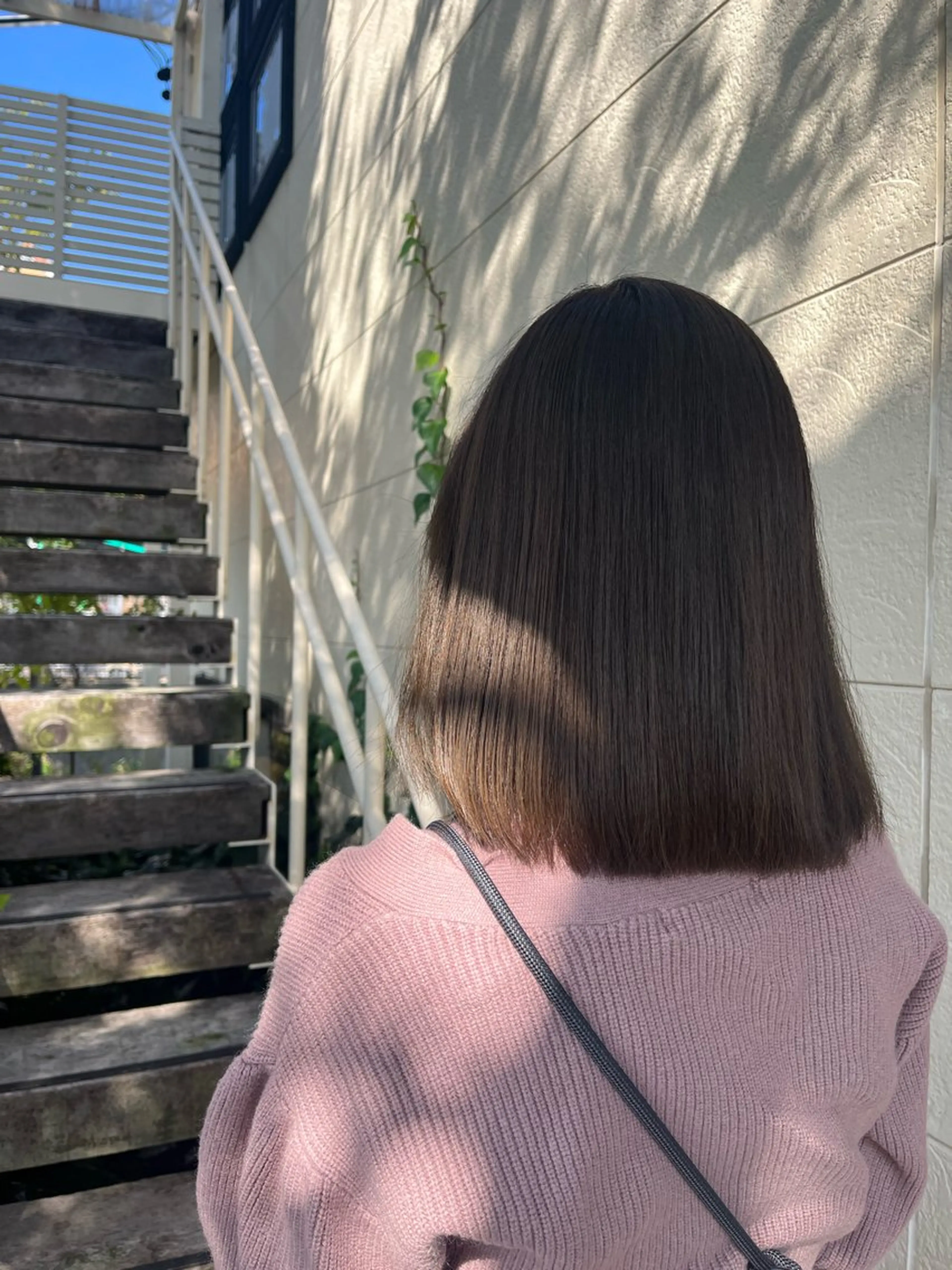 ミディアム ルプラボウ／艶カラー ／髪質改善／アサミのヘアスタイル