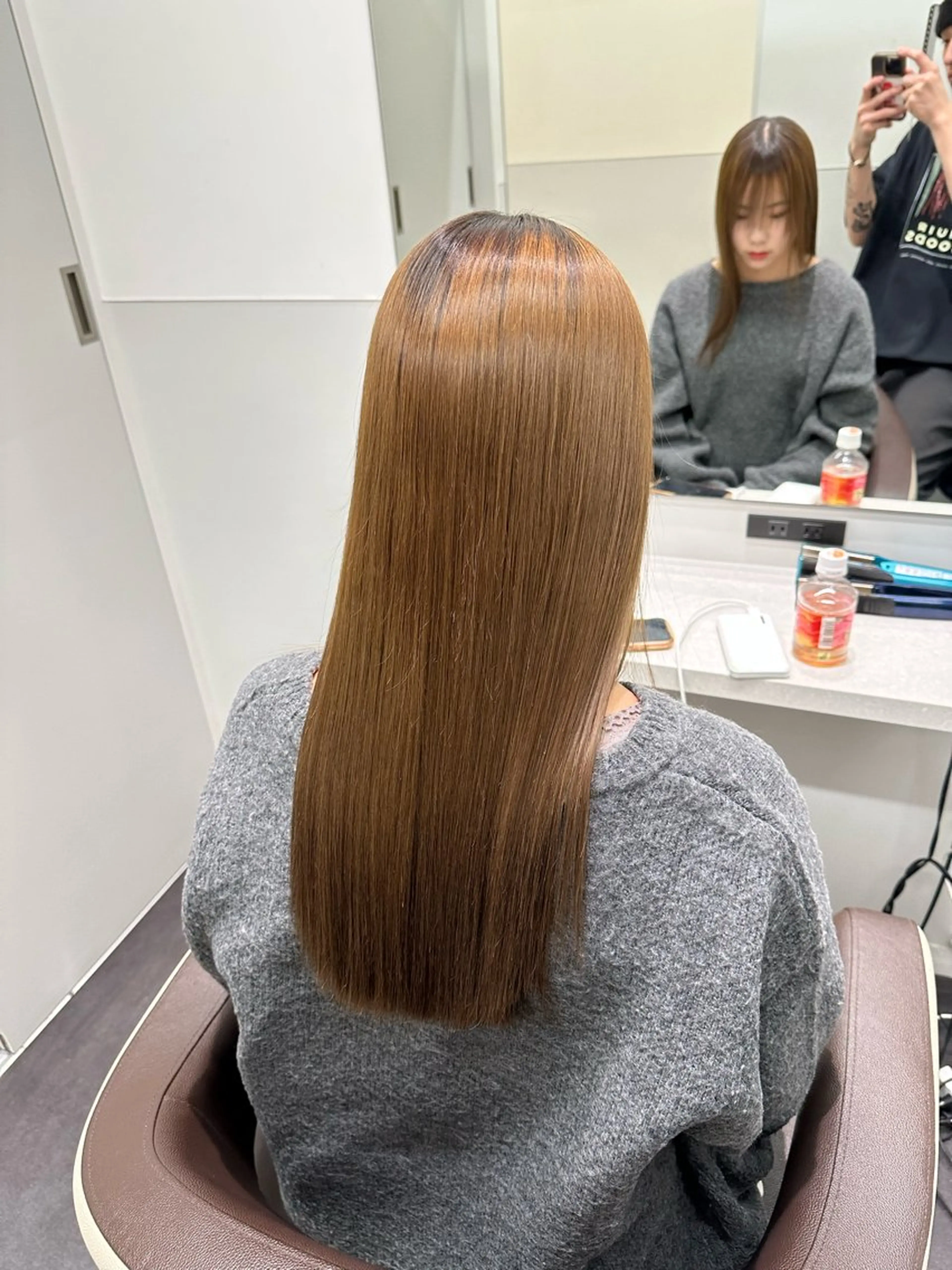 セミロング Wisteria所属・美髪特化✨ 伊織✨縮毛矯正✨のヘアスタイル