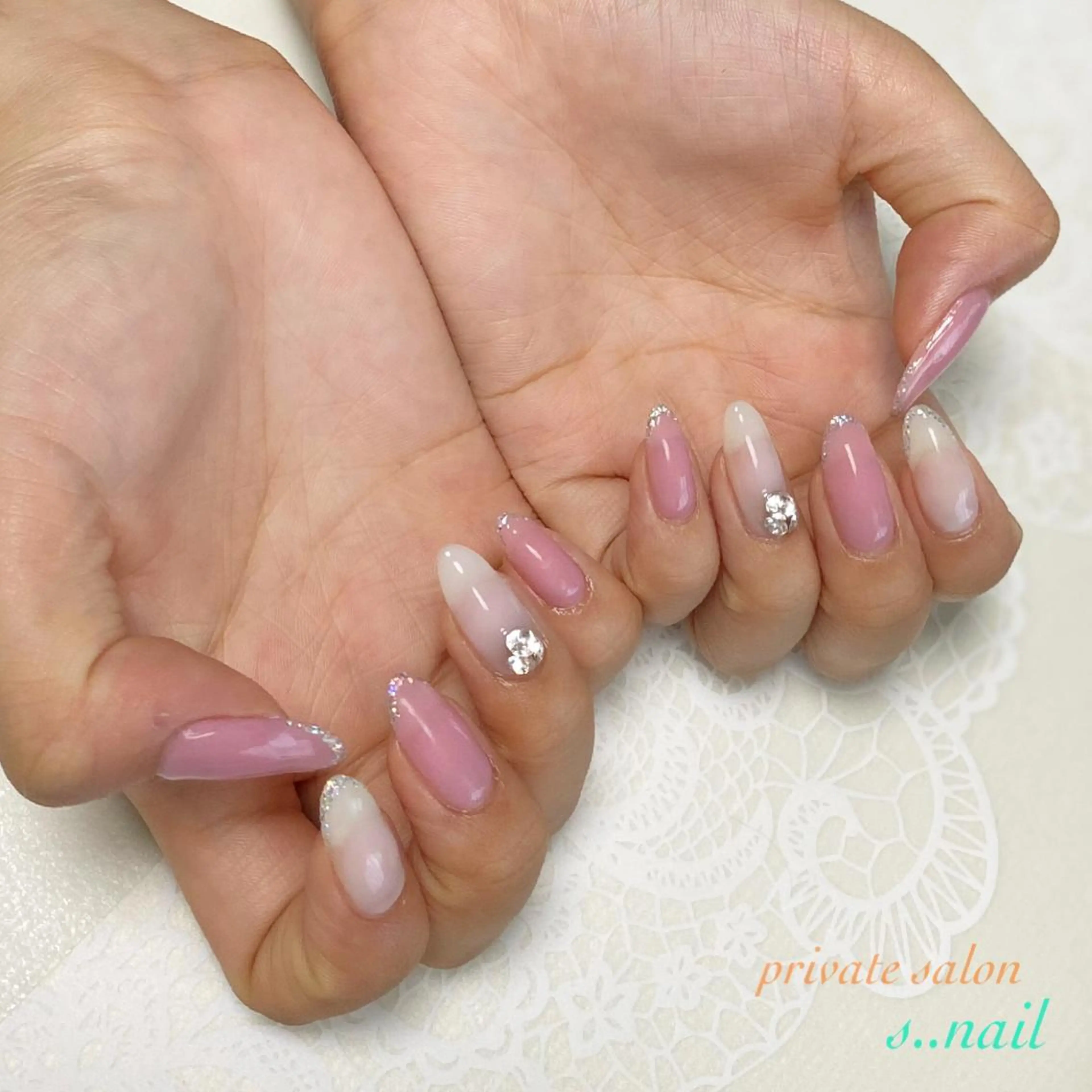 ネイル ピンク ハンドネイル フットネイル s..nail / MORITAのネイルデザイン