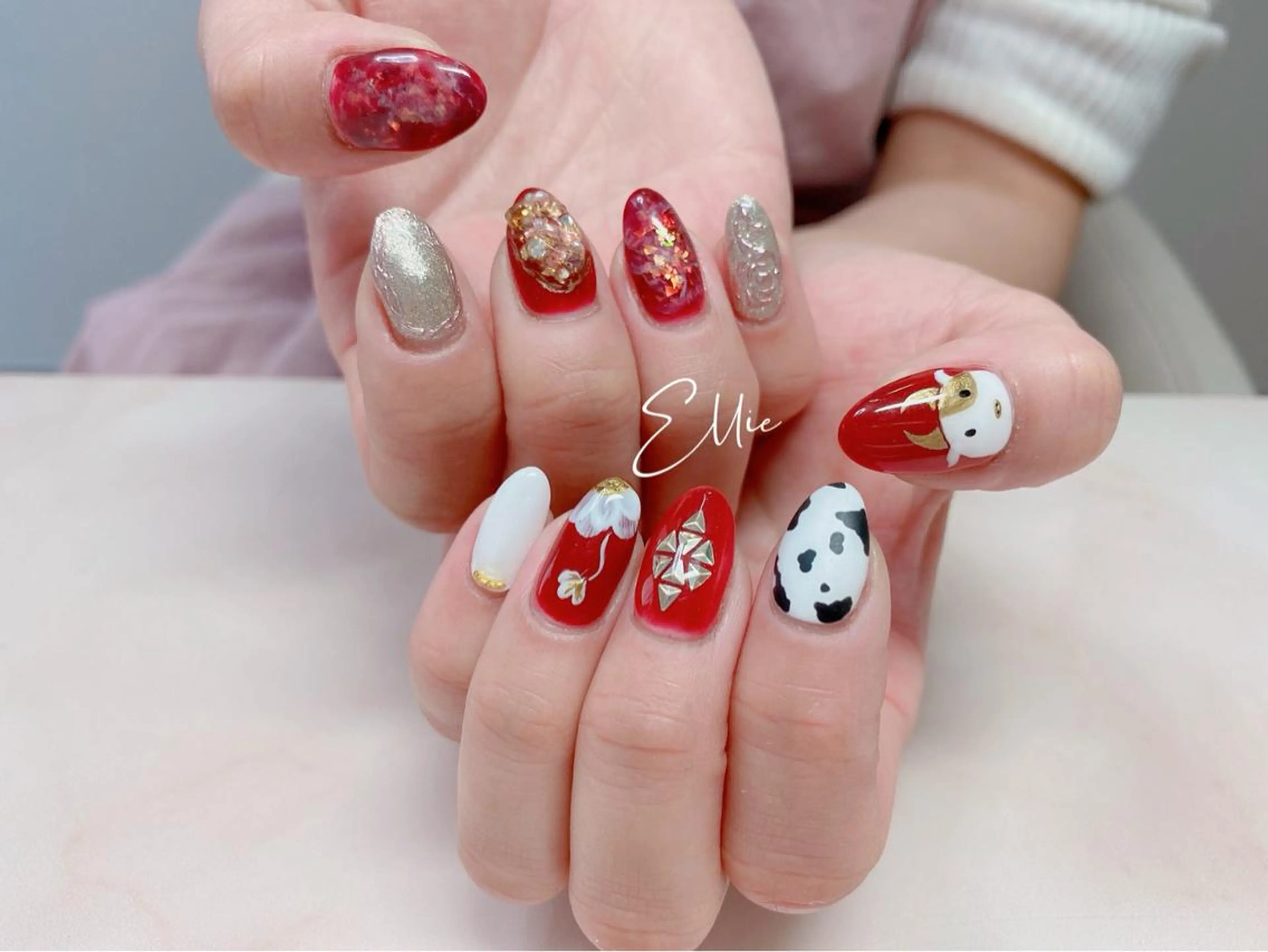 ネイル ハンドネイル ハンドケア ♡Ellie ♡のネイルデザイン
