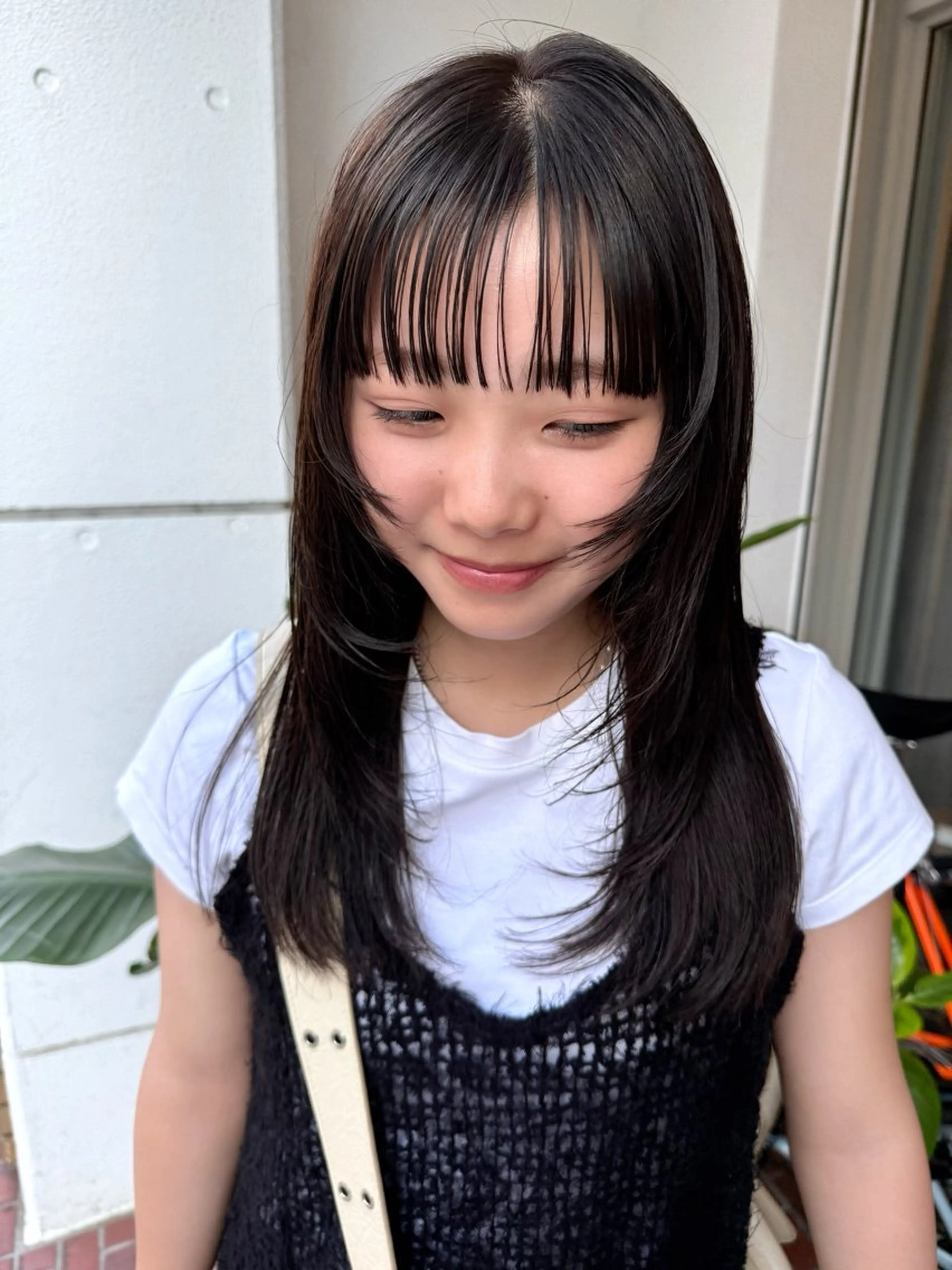 ロング カット ヘアカラー トリートメント muku所属・ボブ/パーマ /muku サリのヘアスタイル