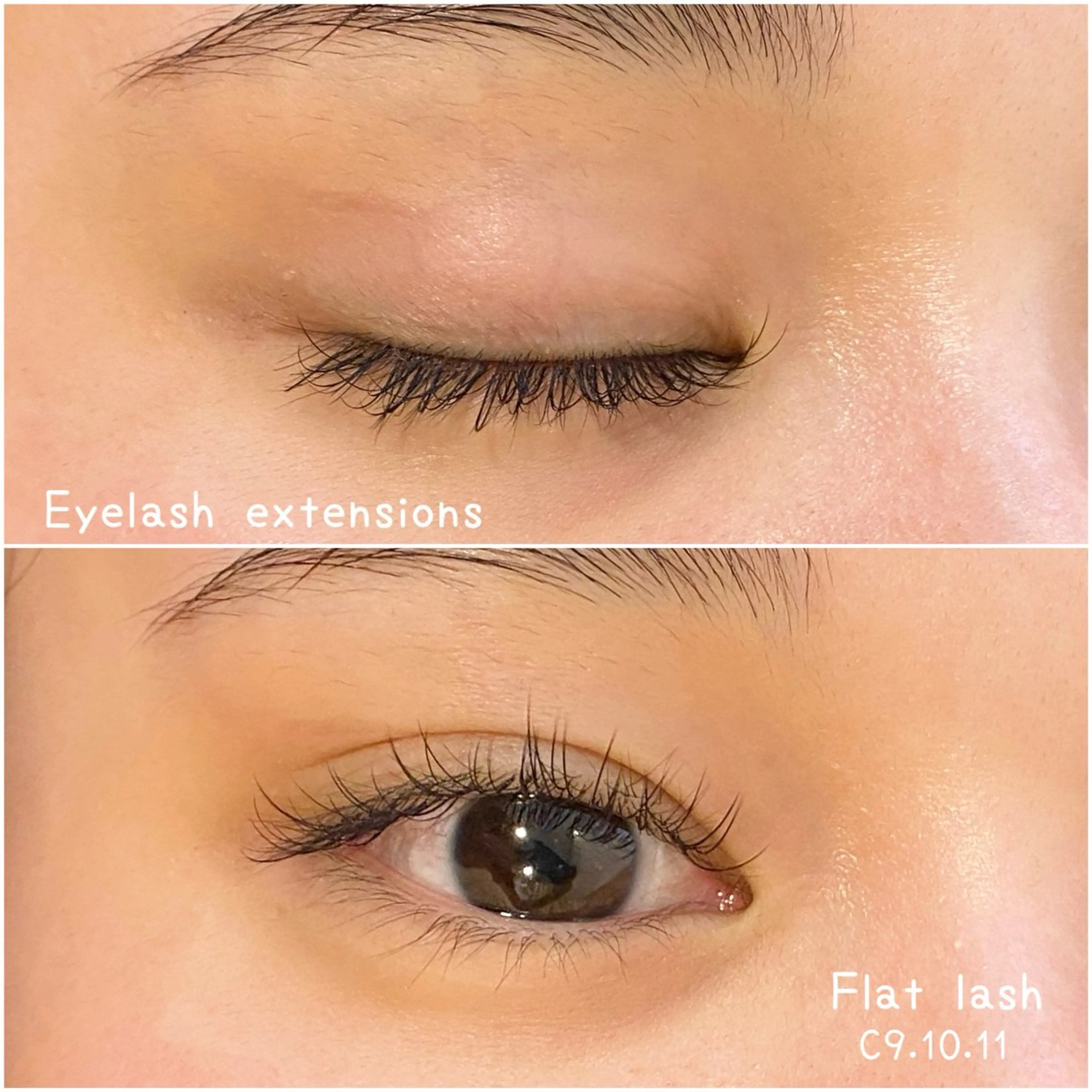 マツエク・マツパ LeCoeur小千谷 萩木場のマツエク・マツパデザイン