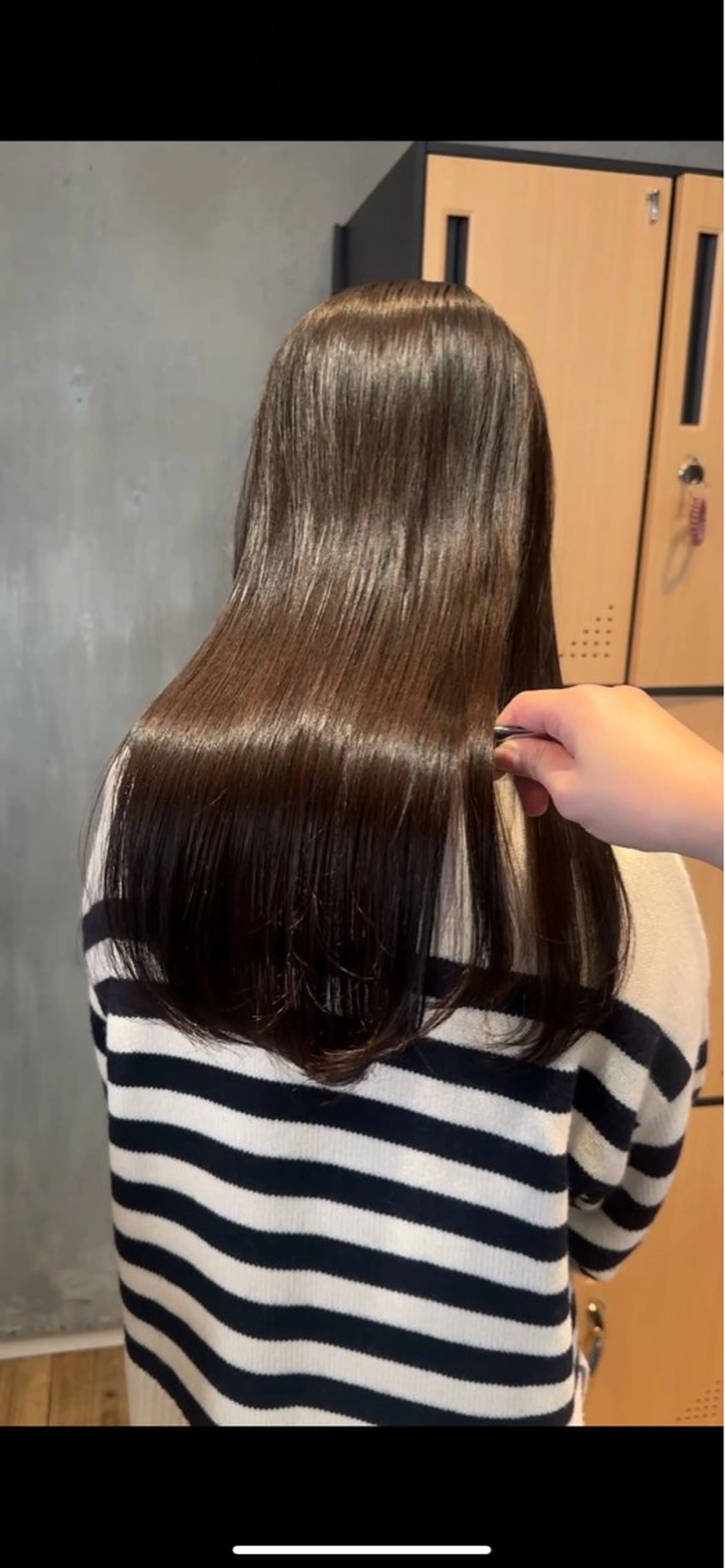 ロング カット 縮毛矯正 トリートメント 髪質改善/レイヤー 🎀Ayaneのヘアスタイル