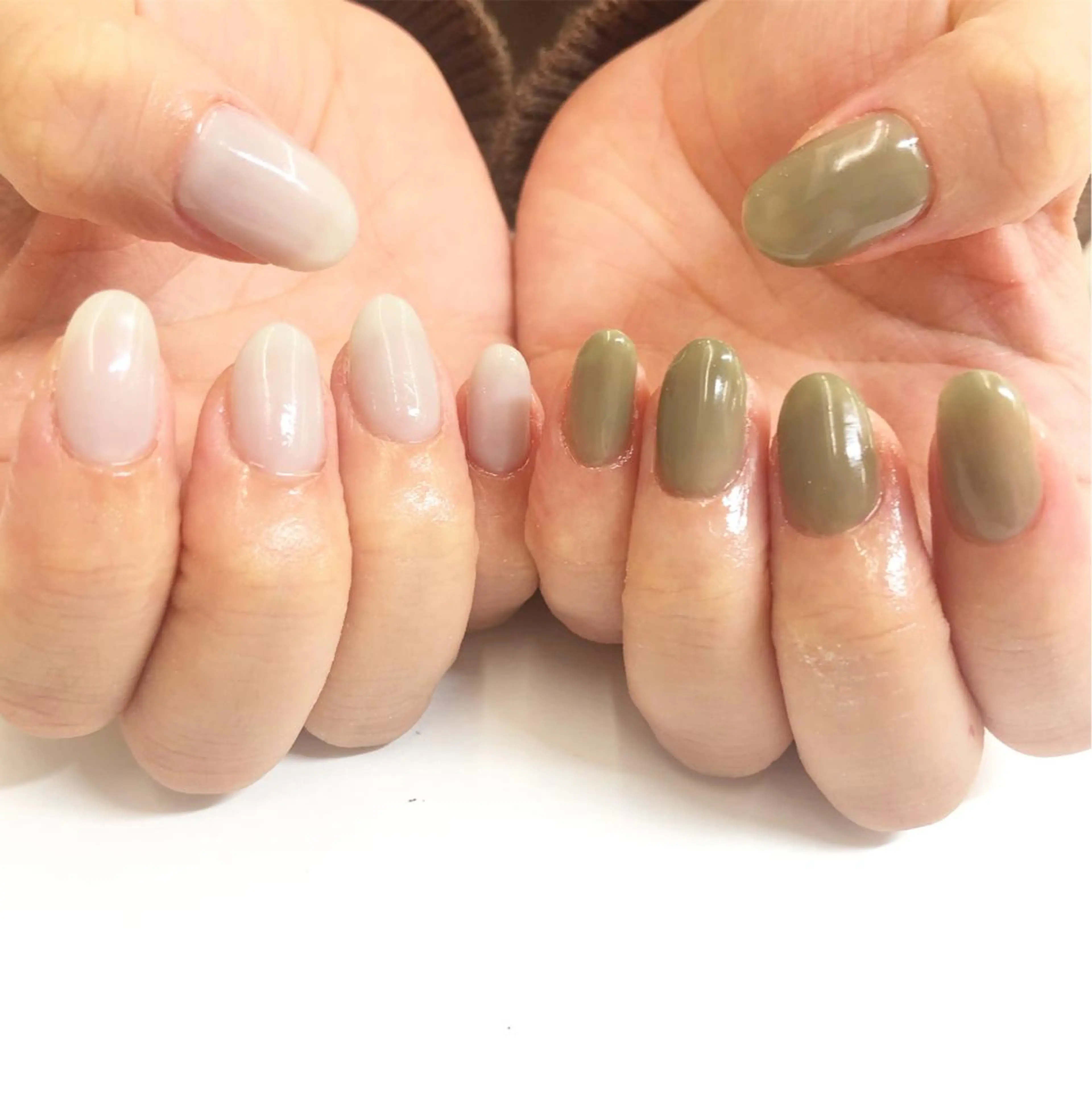 ネイル ワンカラーネイル ハンドネイル Minami 🍓のネイルデザイン