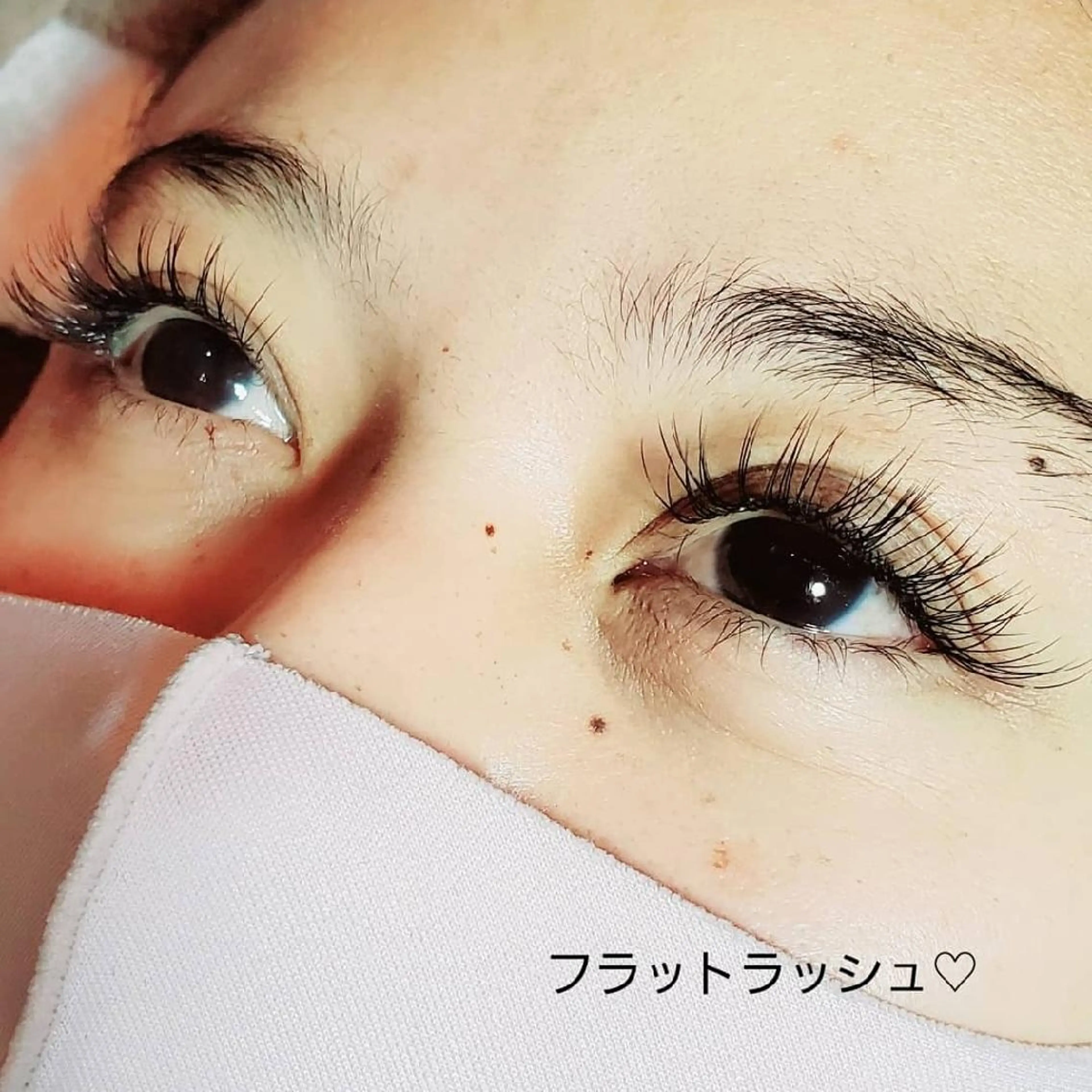 マツエク・マツパ 付け放題 バインドロック Cカール カラーマツエク フラットラッシュ マツエク Hair＆beauty BRY所属・hair& beauty BRYのマツエク・マツパデザイン