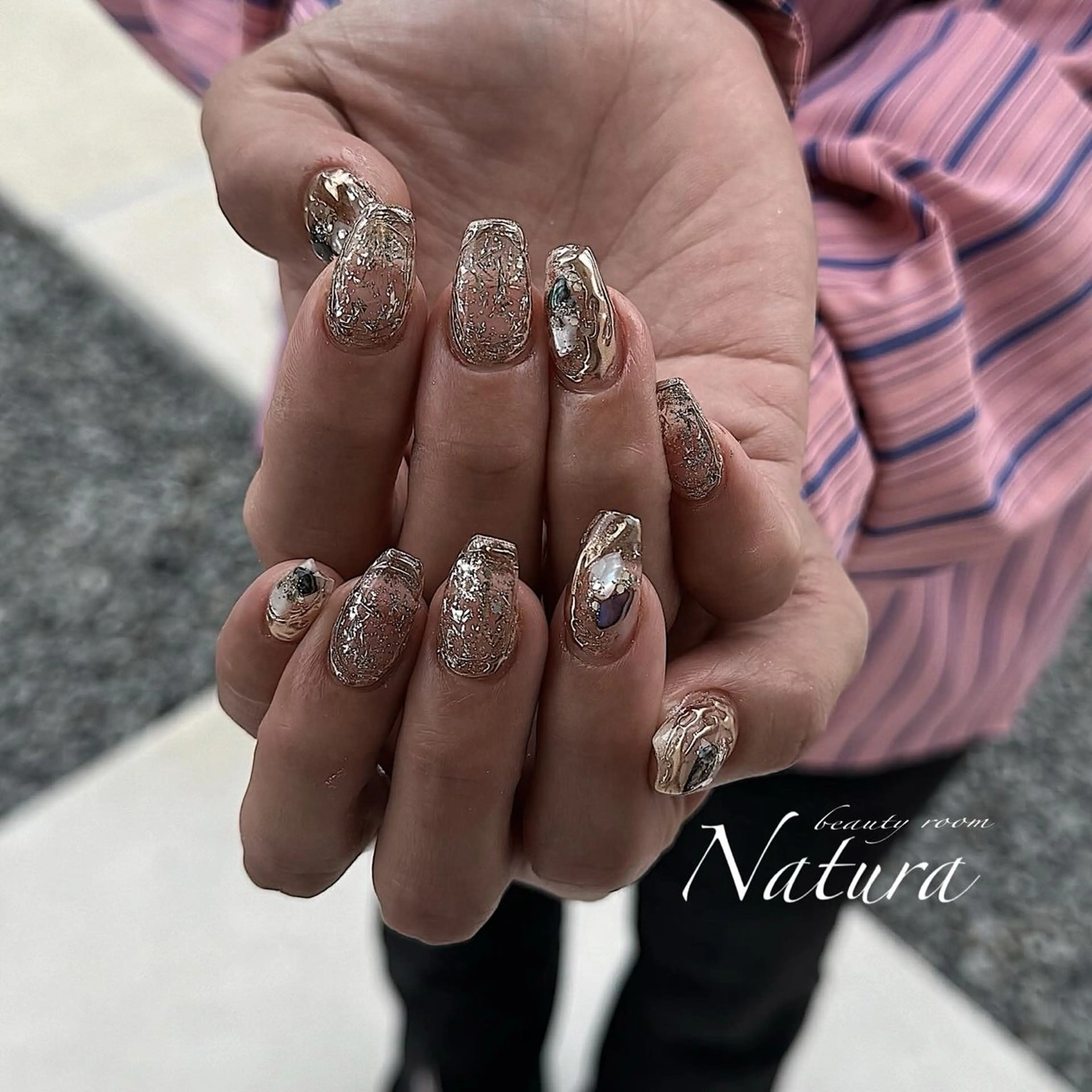 ネイル ハンドネイル beautyroom Naturaのネイルデザイン
