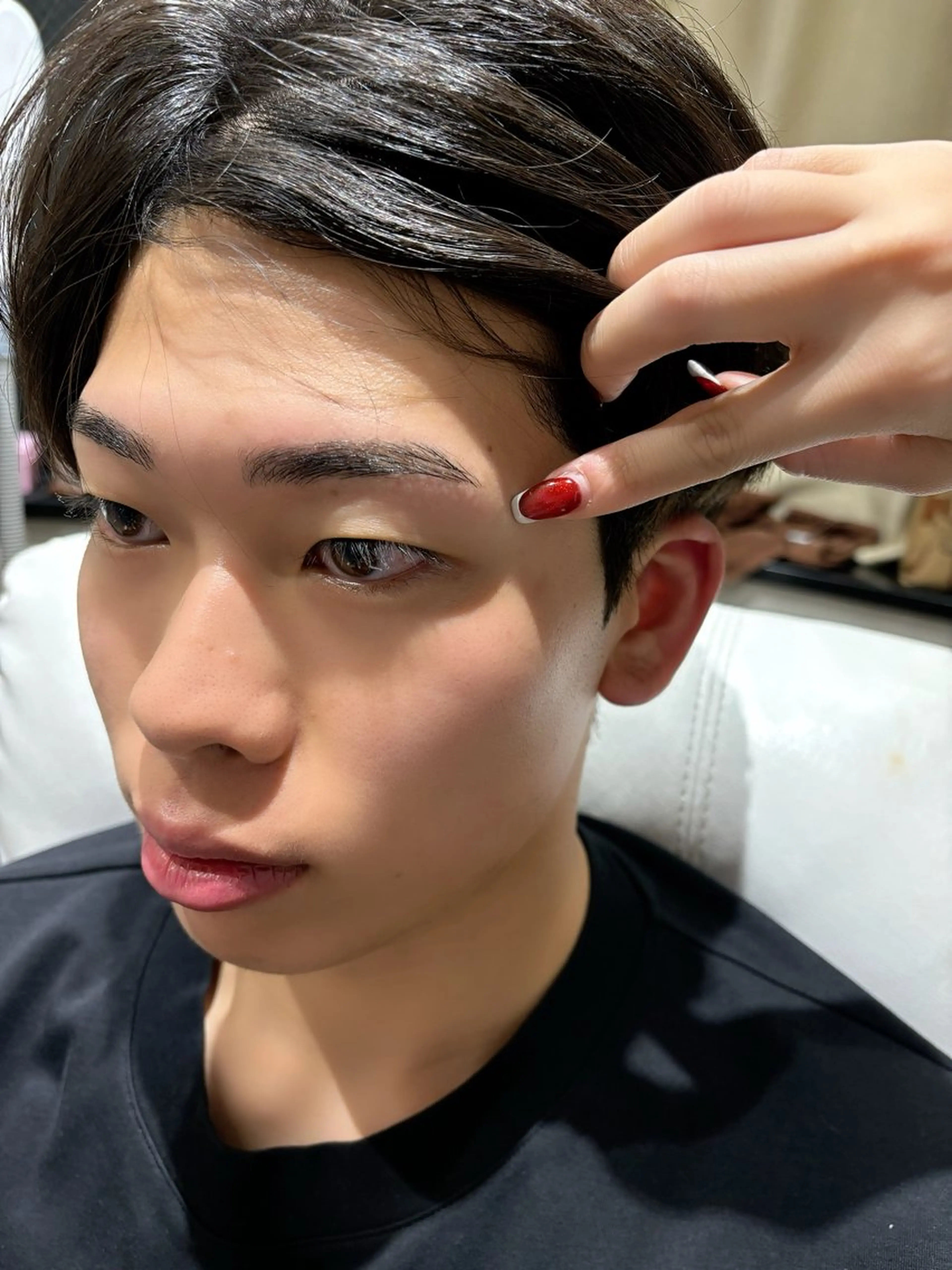 メンズアイブロウ　🌟眉毛パーマ期間限定価格🌟の写真