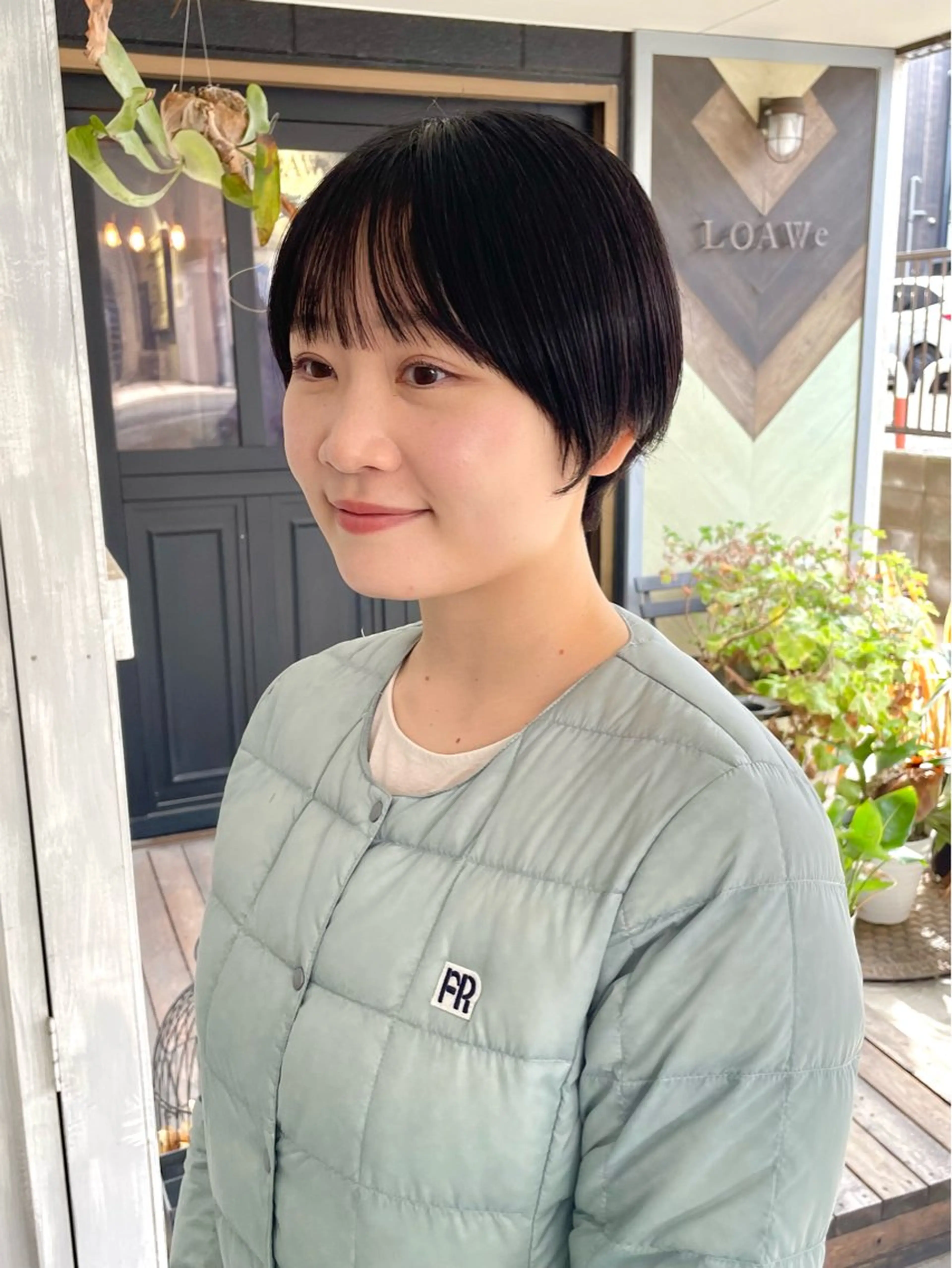 ショート 丸みショート ショートヘア 塩谷 雪花のヘアスタイル