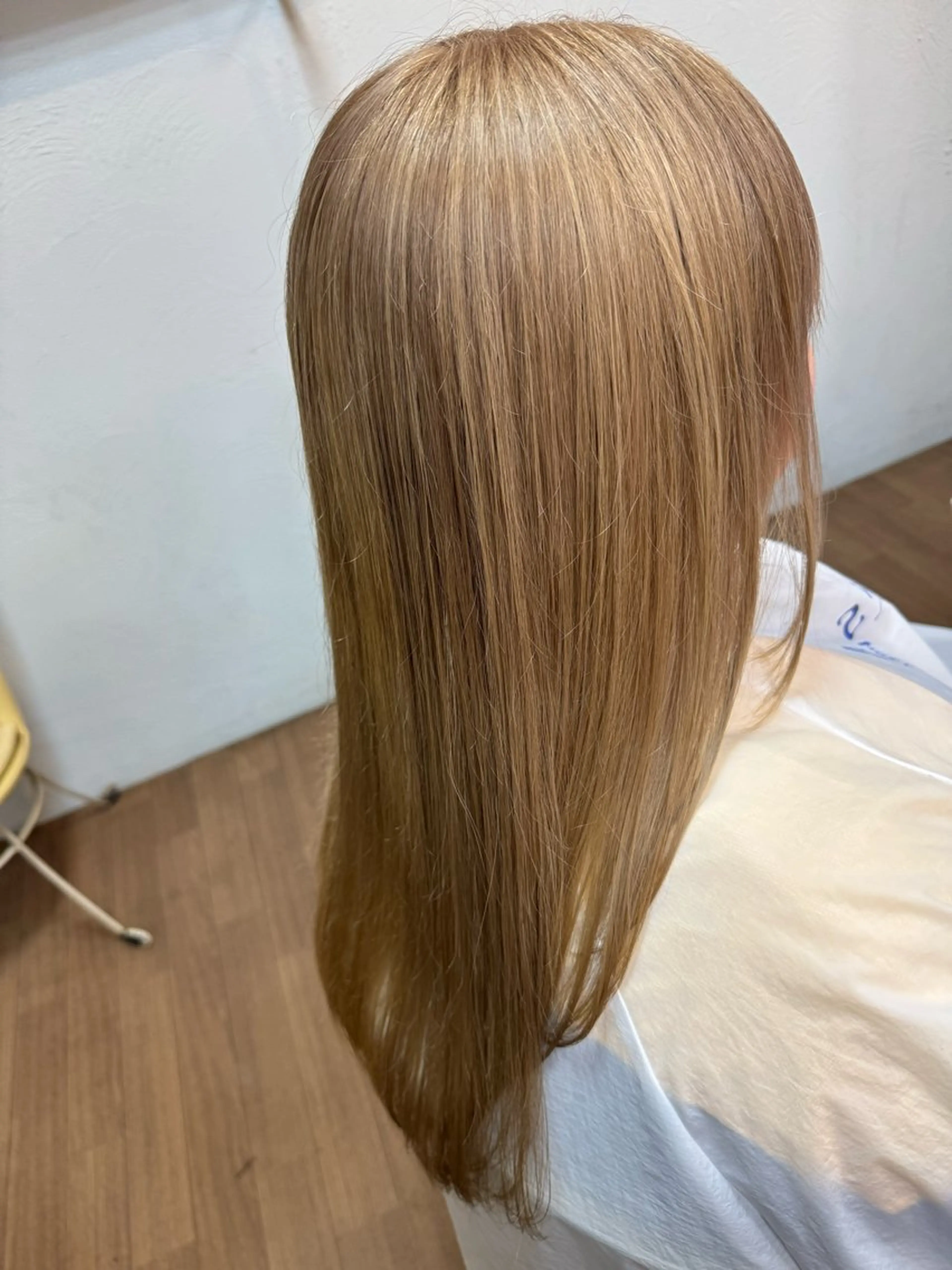 ロング カラー カット ヘアカラー トリートメント ANSA  hair 椥辻店所属・くにもと かいりのヘアスタイル