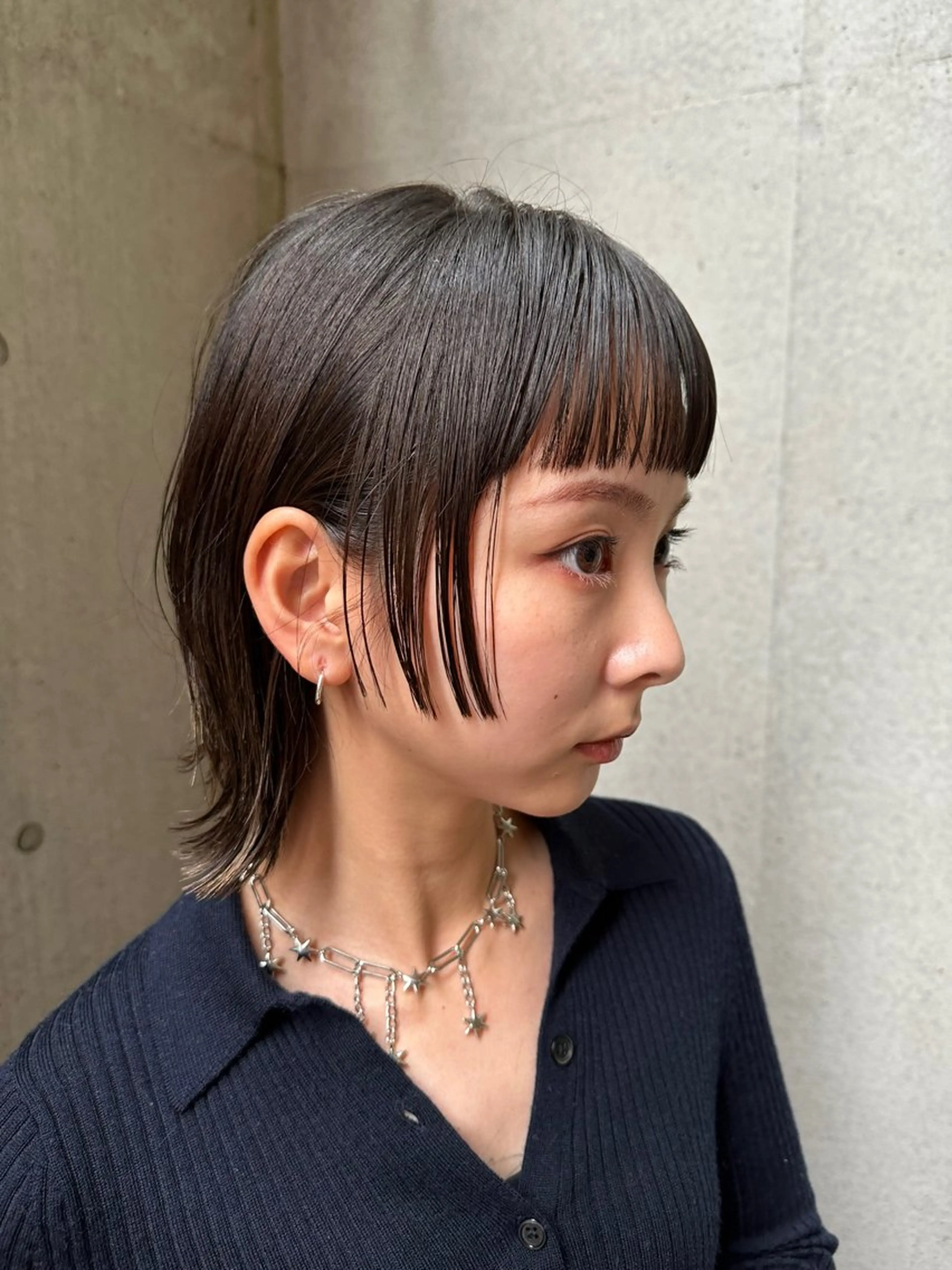 ショート 似合わせカット /パーマ岡本淳平のヘアスタイル