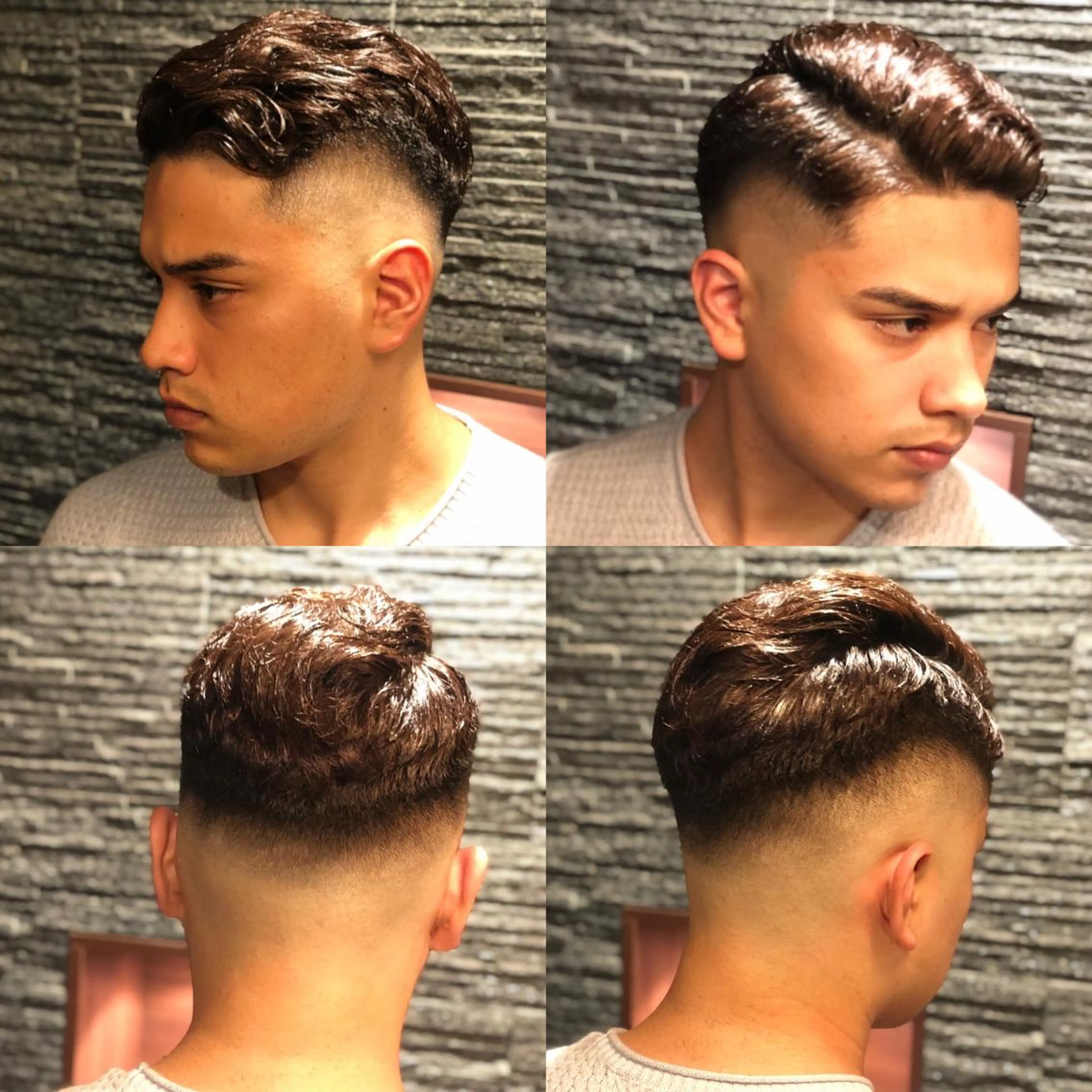 🪐外国人風‼️BARBER STYLE💈フェードカットの写真